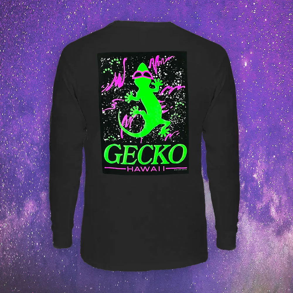 1988 Space Gecko Black Long Sleeve