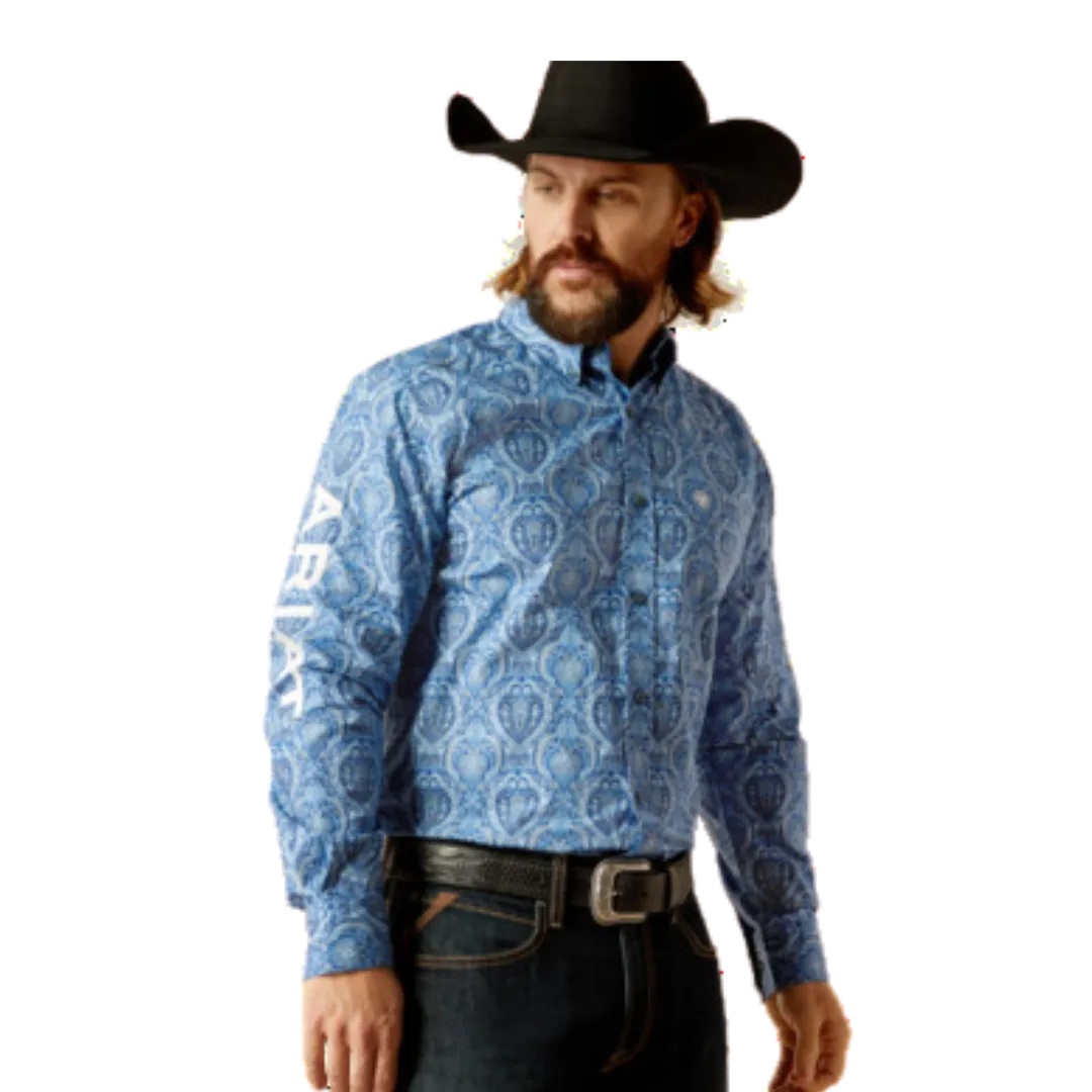Ariat Men's Team Fitted Button Down Kellan Shirt