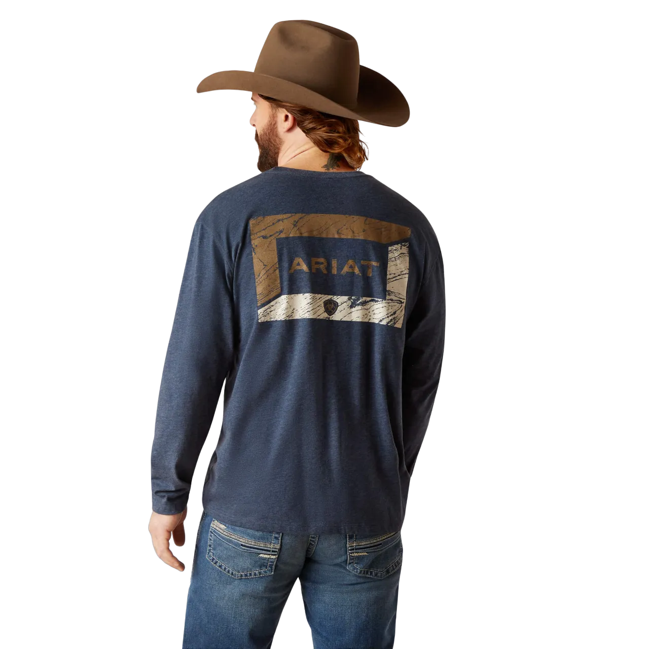 Ariat Men's Veneer Navy Heather T-Shirt