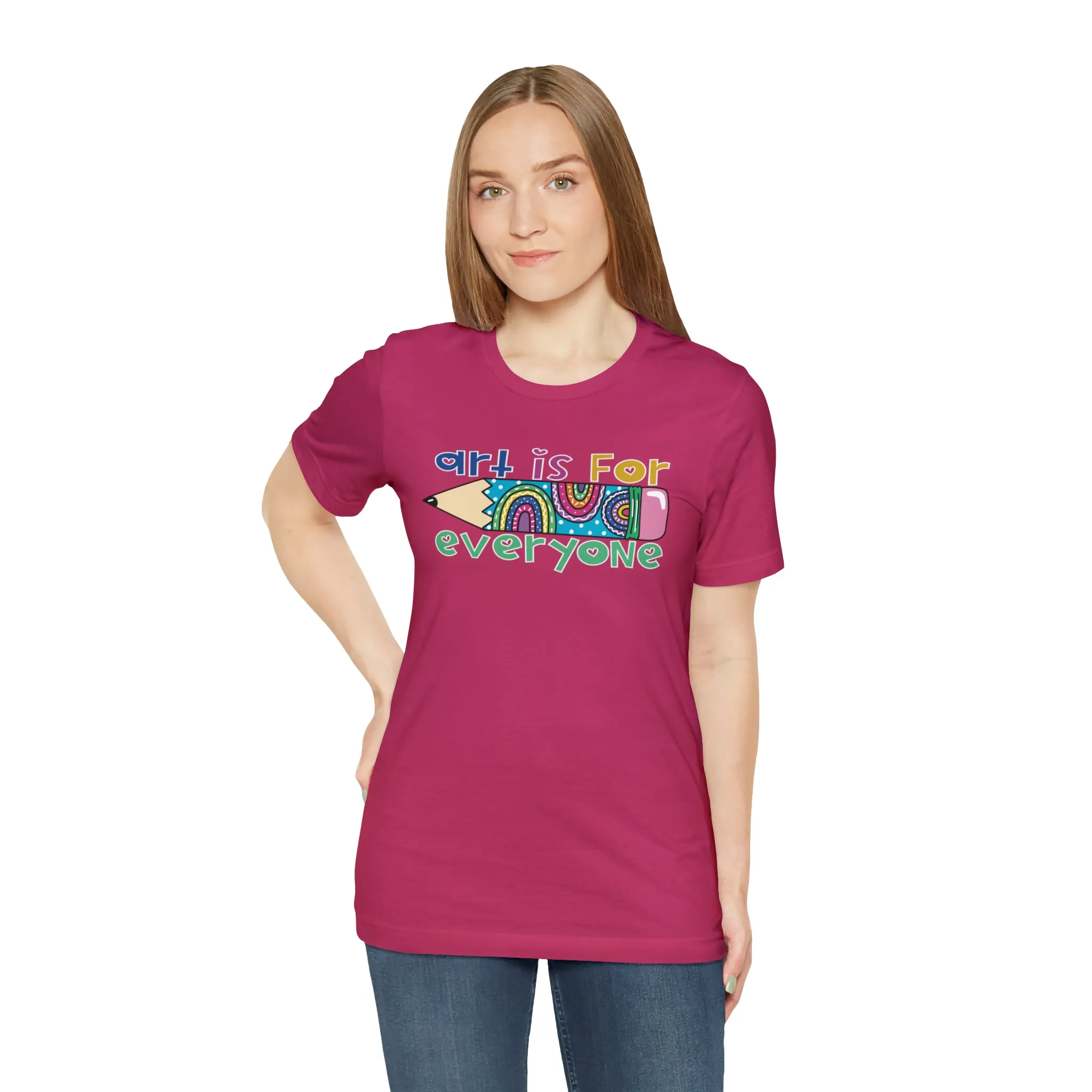 Art is for Everyone Unisex Jersey Short Sleeve Tee