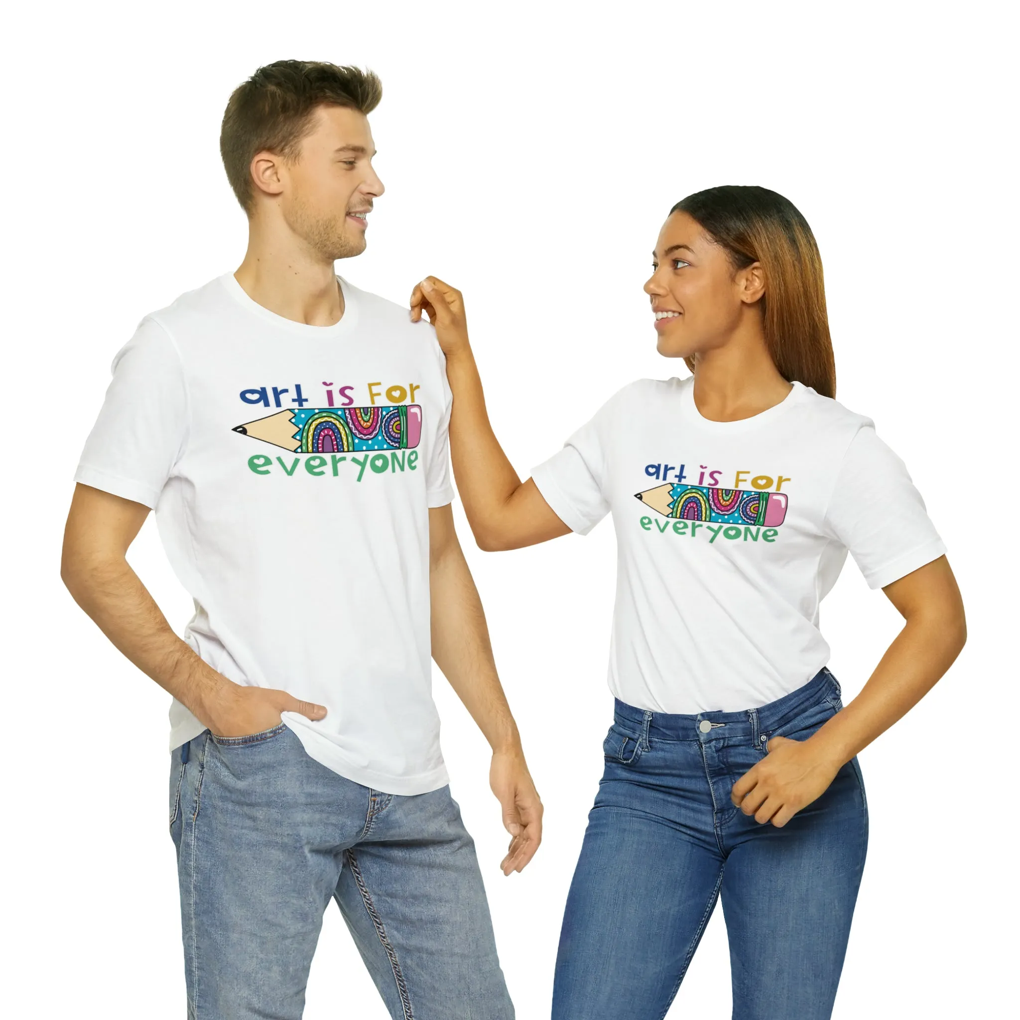Art is for Everyone Unisex Jersey Short Sleeve Tee