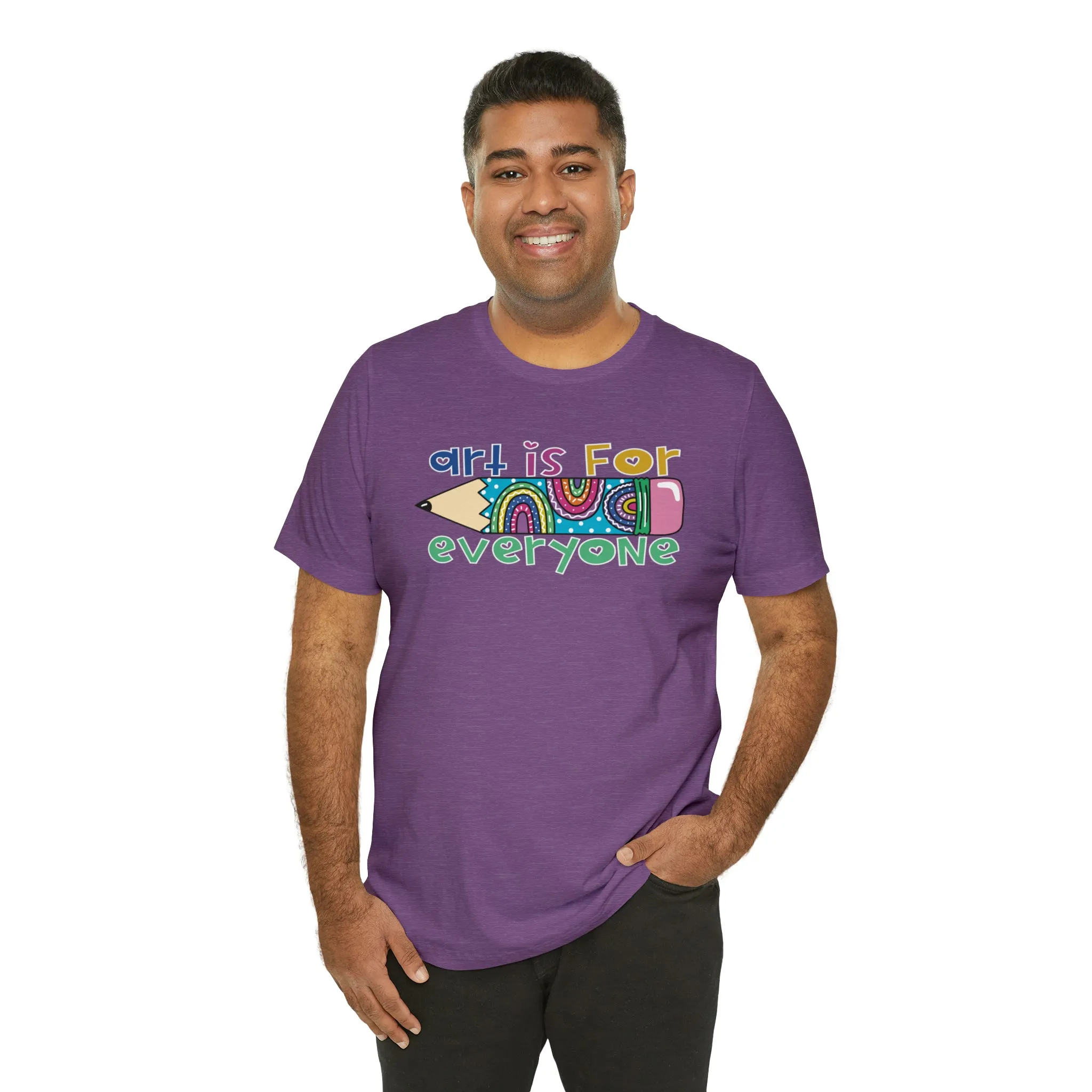 Art is for Everyone Unisex Jersey Short Sleeve Tee