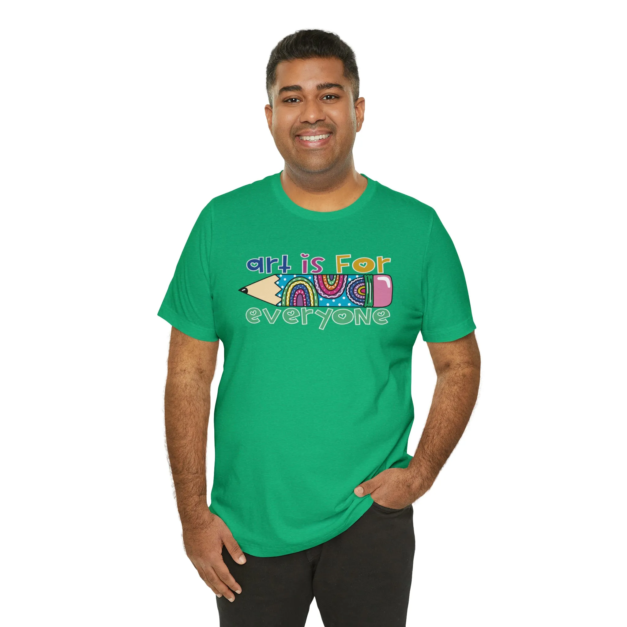 Art is for Everyone Unisex Jersey Short Sleeve Tee