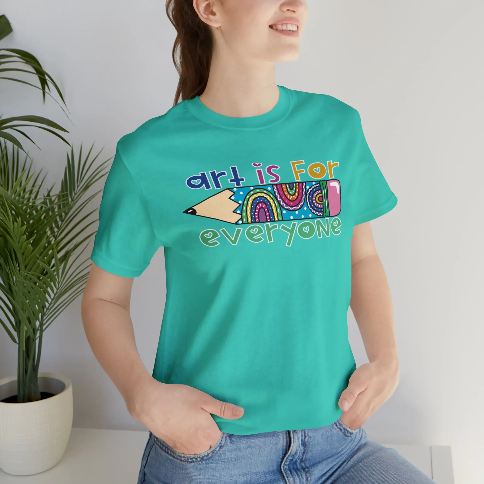 Art is for Everyone Unisex Jersey Short Sleeve Tee