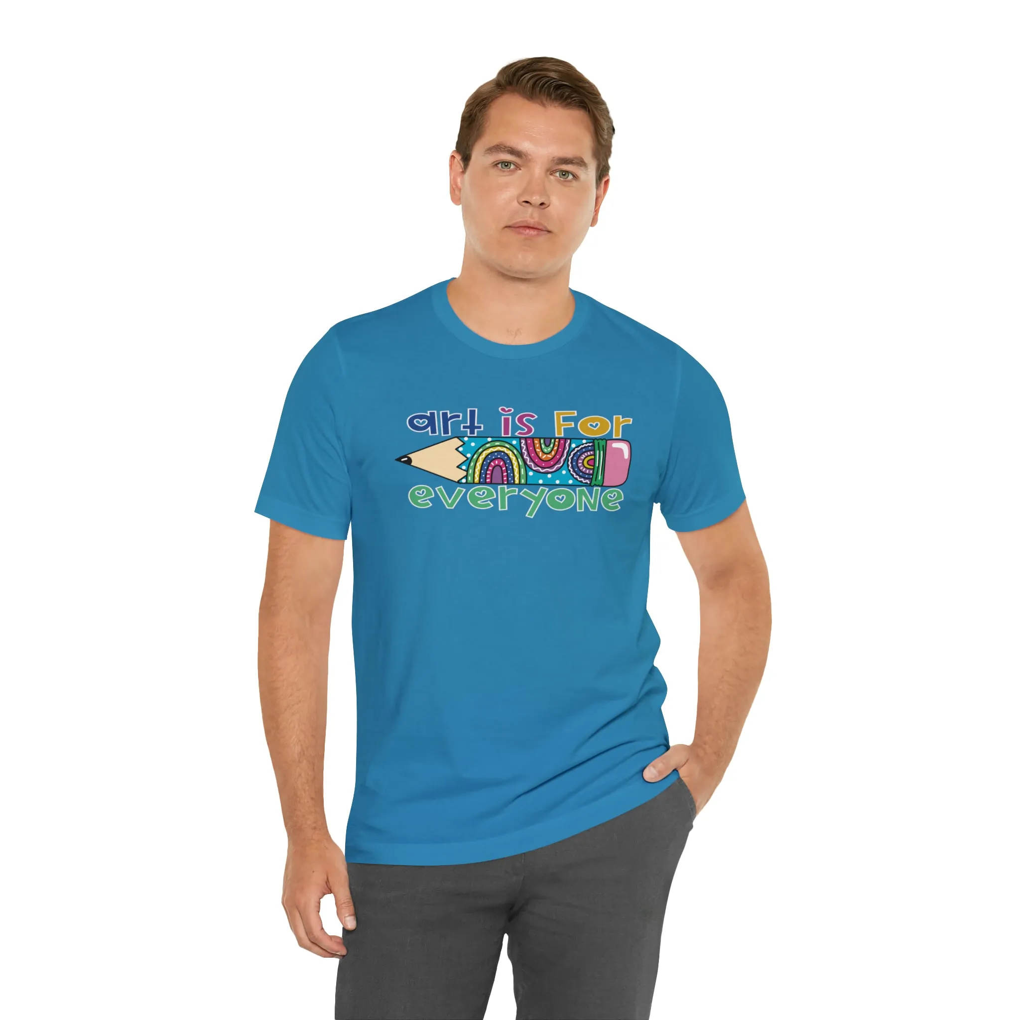 Art is for Everyone Unisex Jersey Short Sleeve Tee
