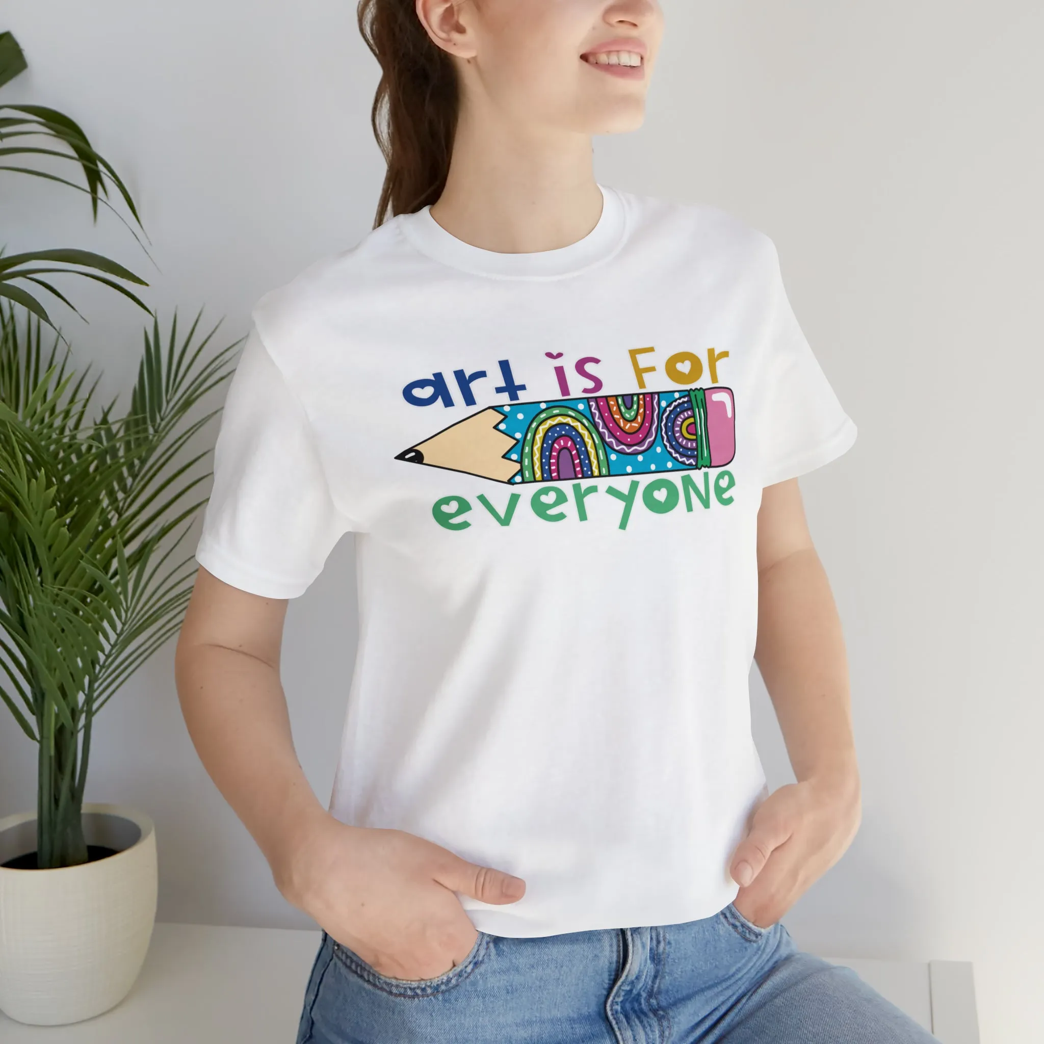 Art is for Everyone Unisex Jersey Short Sleeve Tee