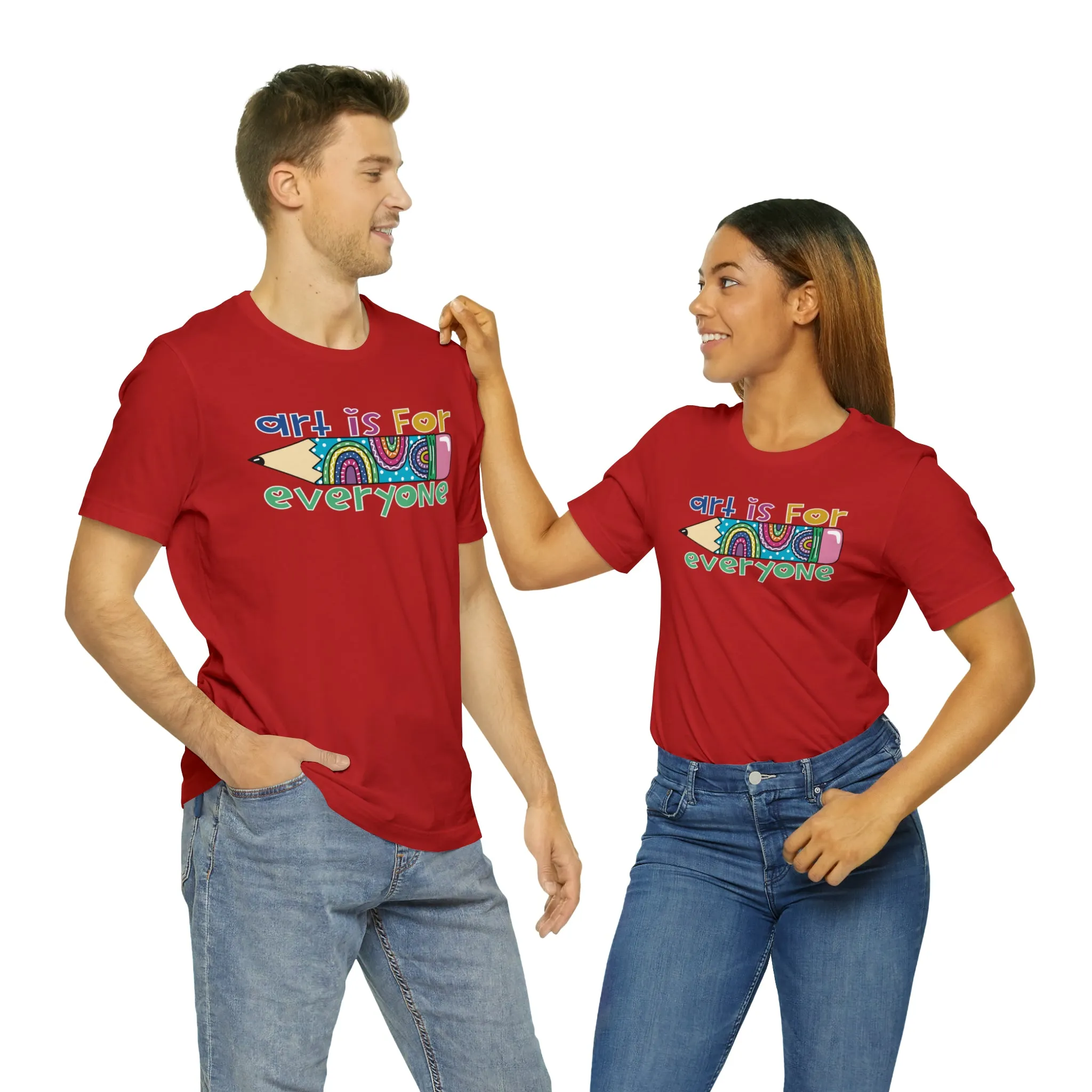 Art is for Everyone Unisex Jersey Short Sleeve Tee