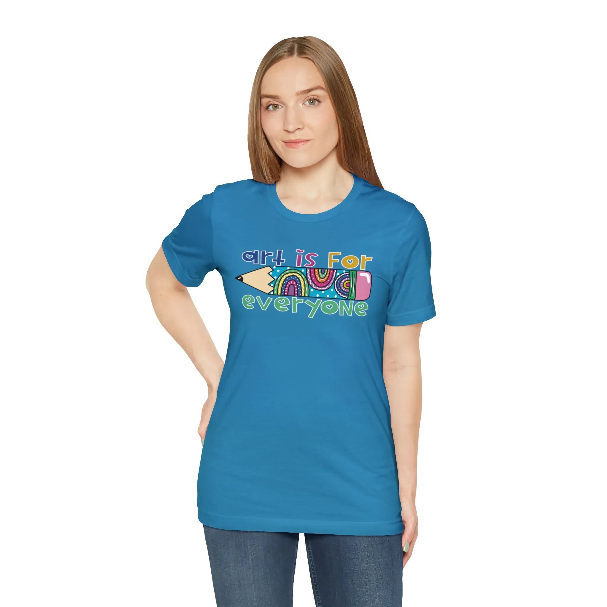 Art is for Everyone Unisex Jersey Short Sleeve Tee