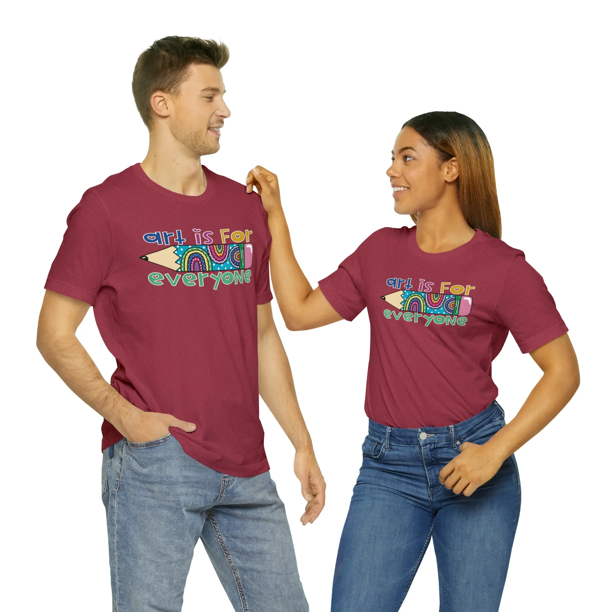 Art is for Everyone Unisex Jersey Short Sleeve Tee