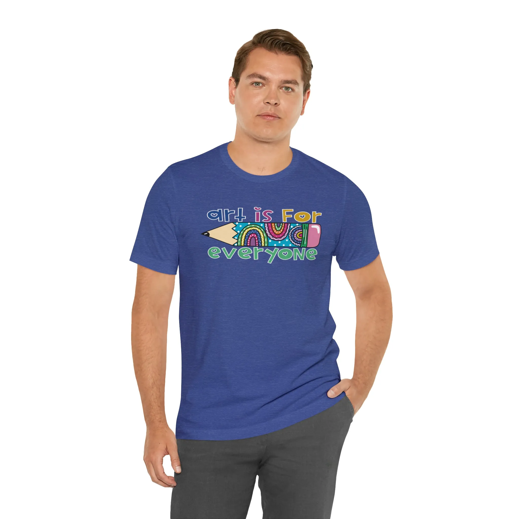 Art is for Everyone Unisex Jersey Short Sleeve Tee