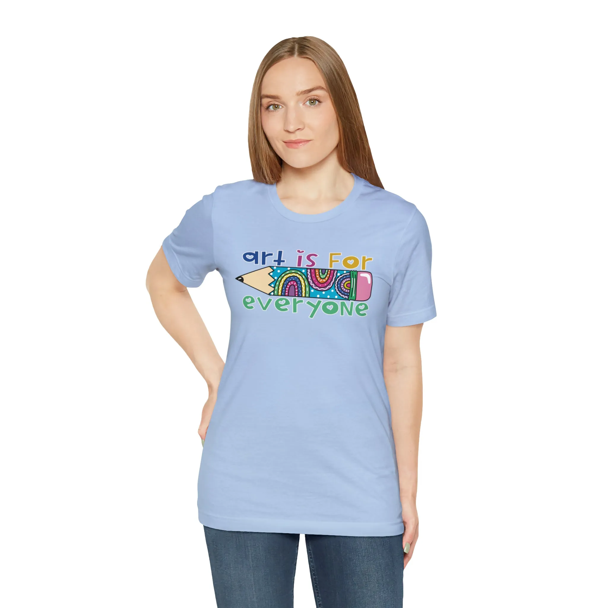 Art is for Everyone Unisex Jersey Short Sleeve Tee