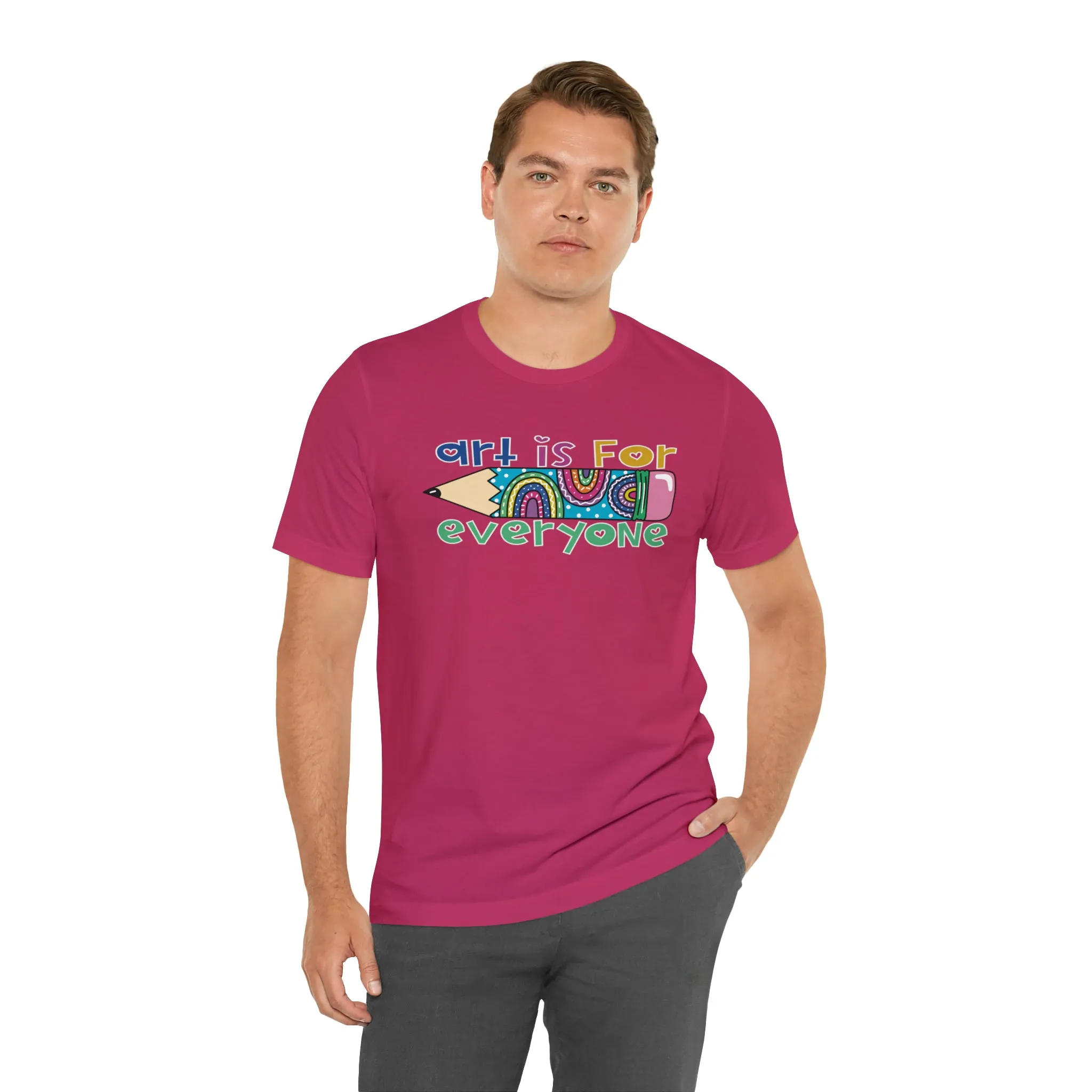 Art is for Everyone Unisex Jersey Short Sleeve Tee