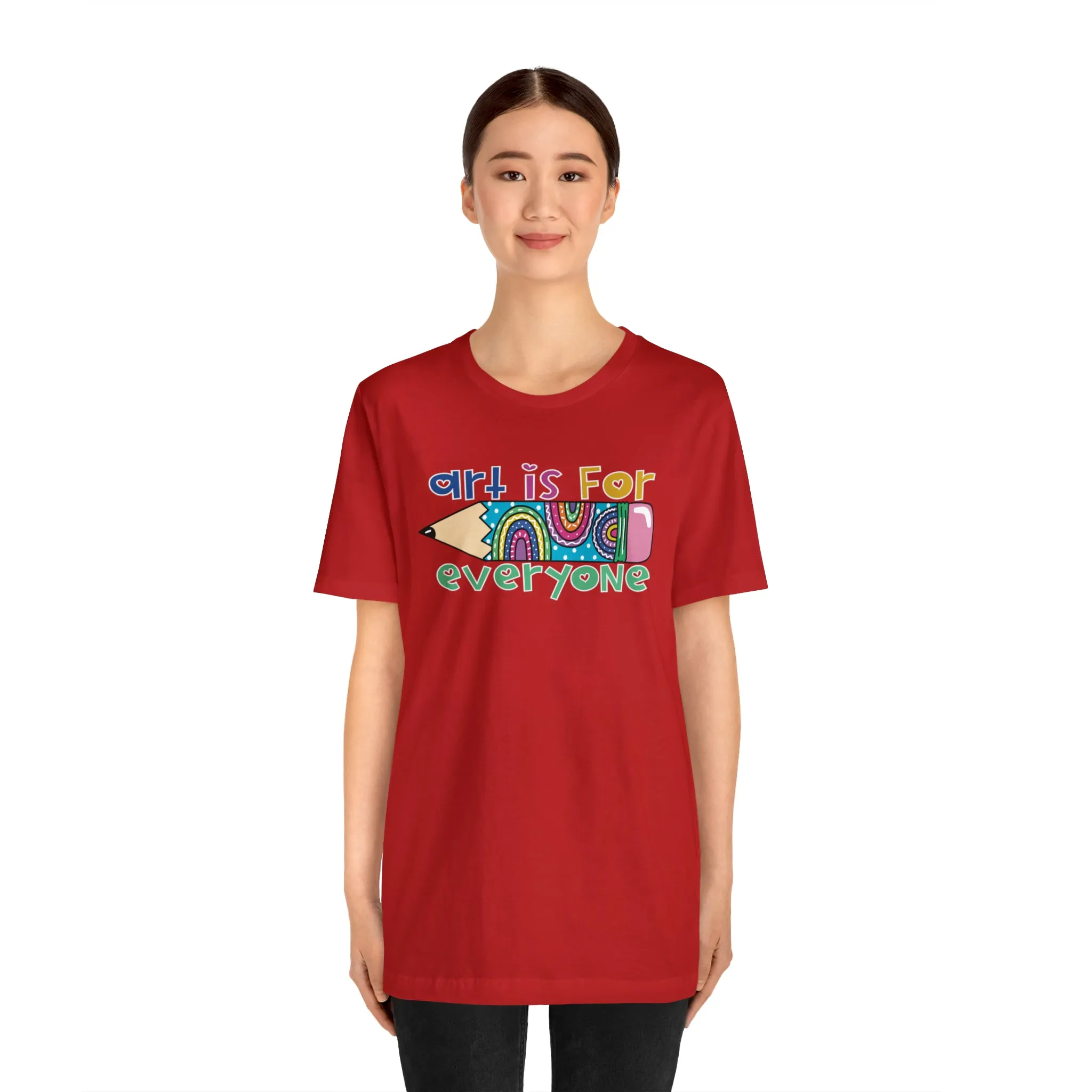 Art is for Everyone Unisex Jersey Short Sleeve Tee