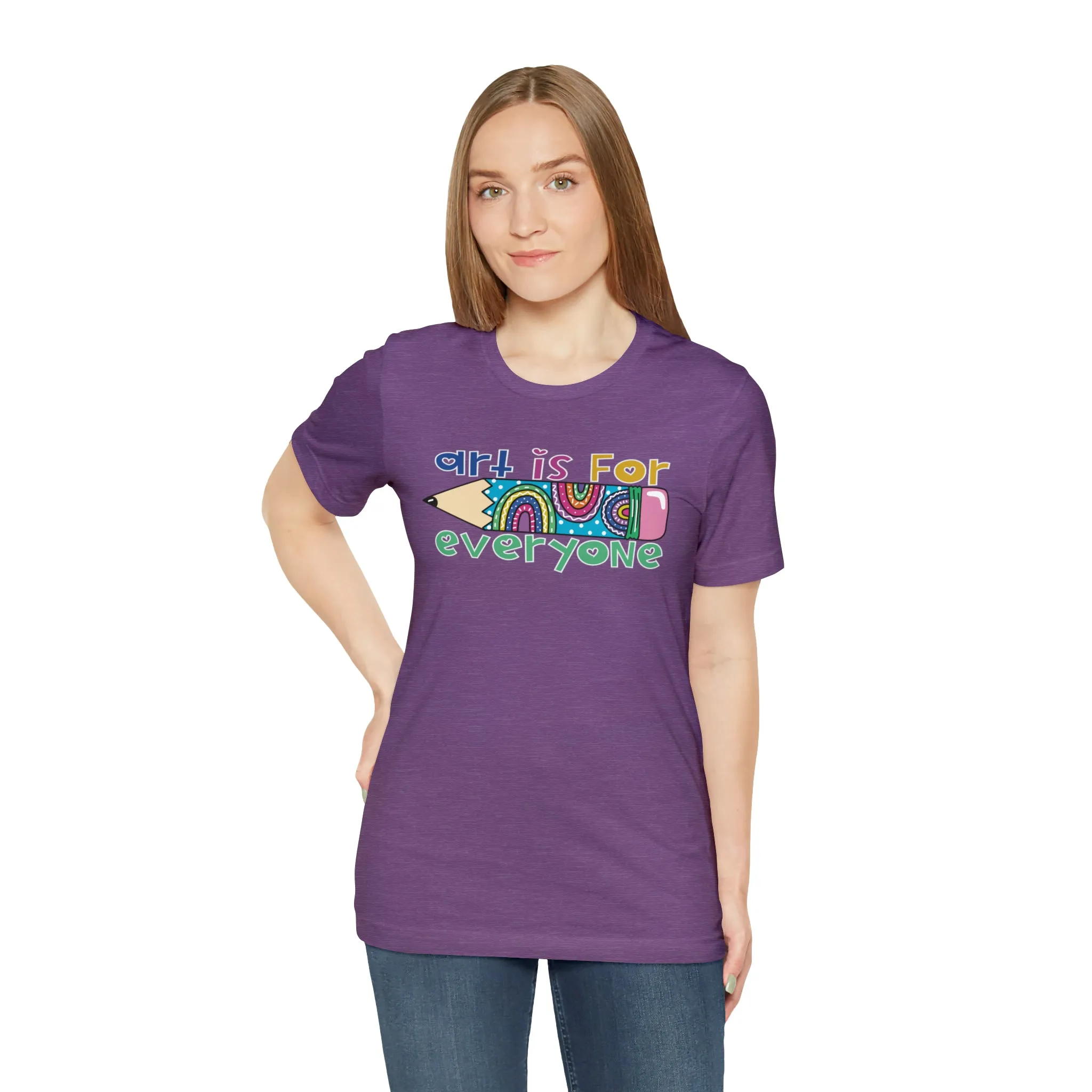 Art is for Everyone Unisex Jersey Short Sleeve Tee