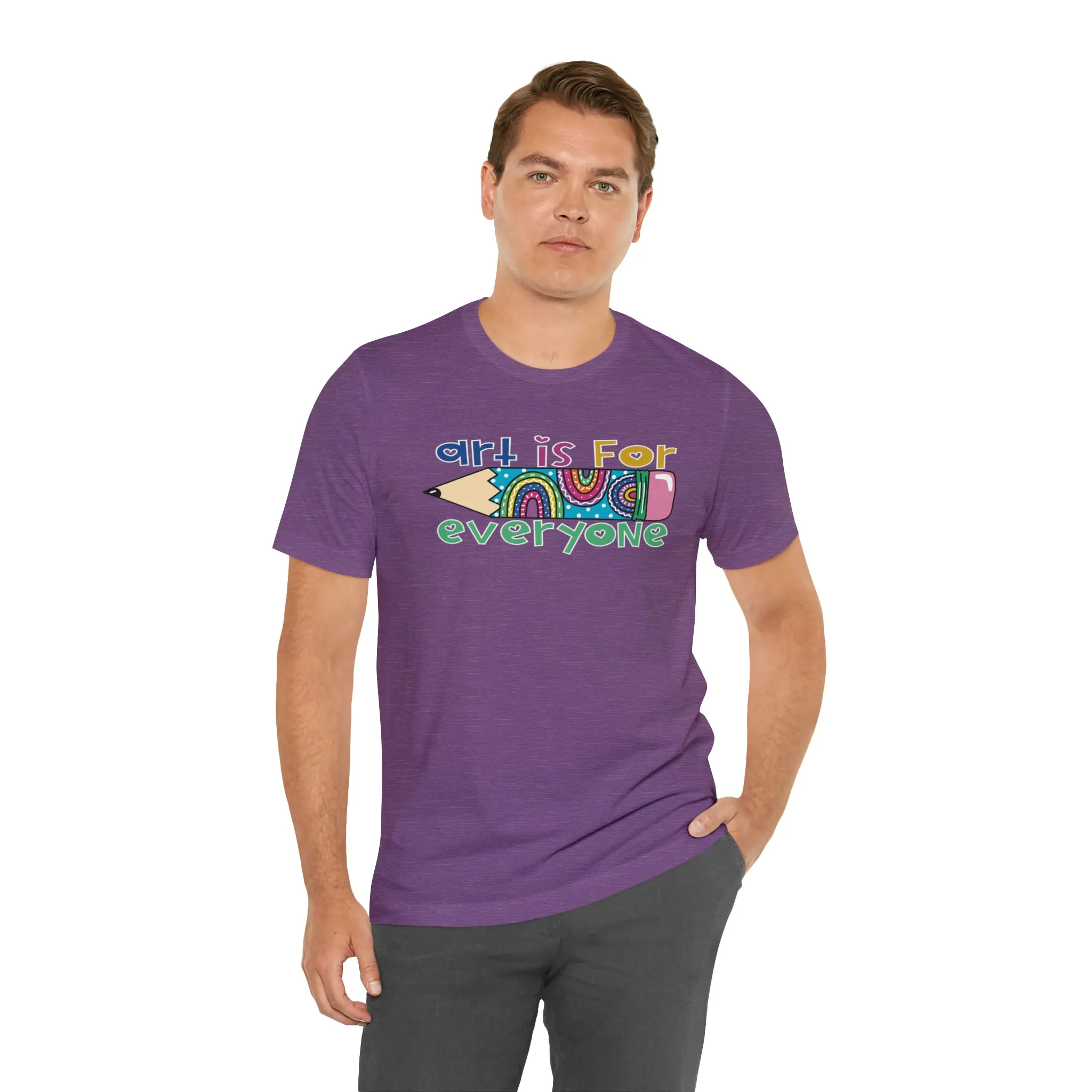 Art is for Everyone Unisex Jersey Short Sleeve Tee