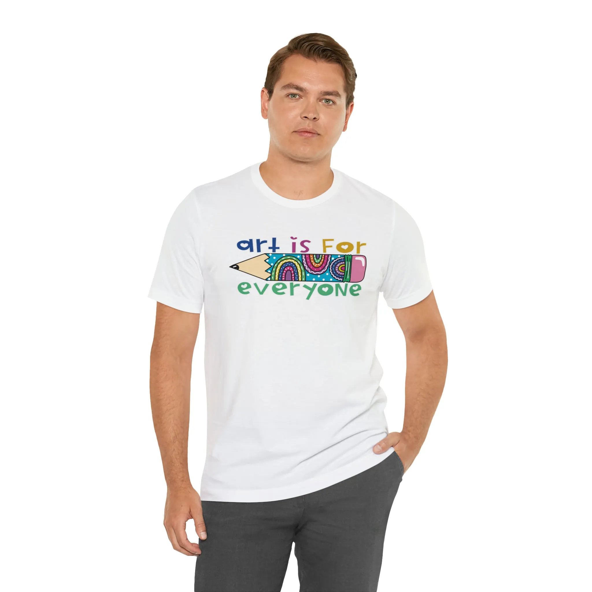 Art is for Everyone Unisex Jersey Short Sleeve Tee
