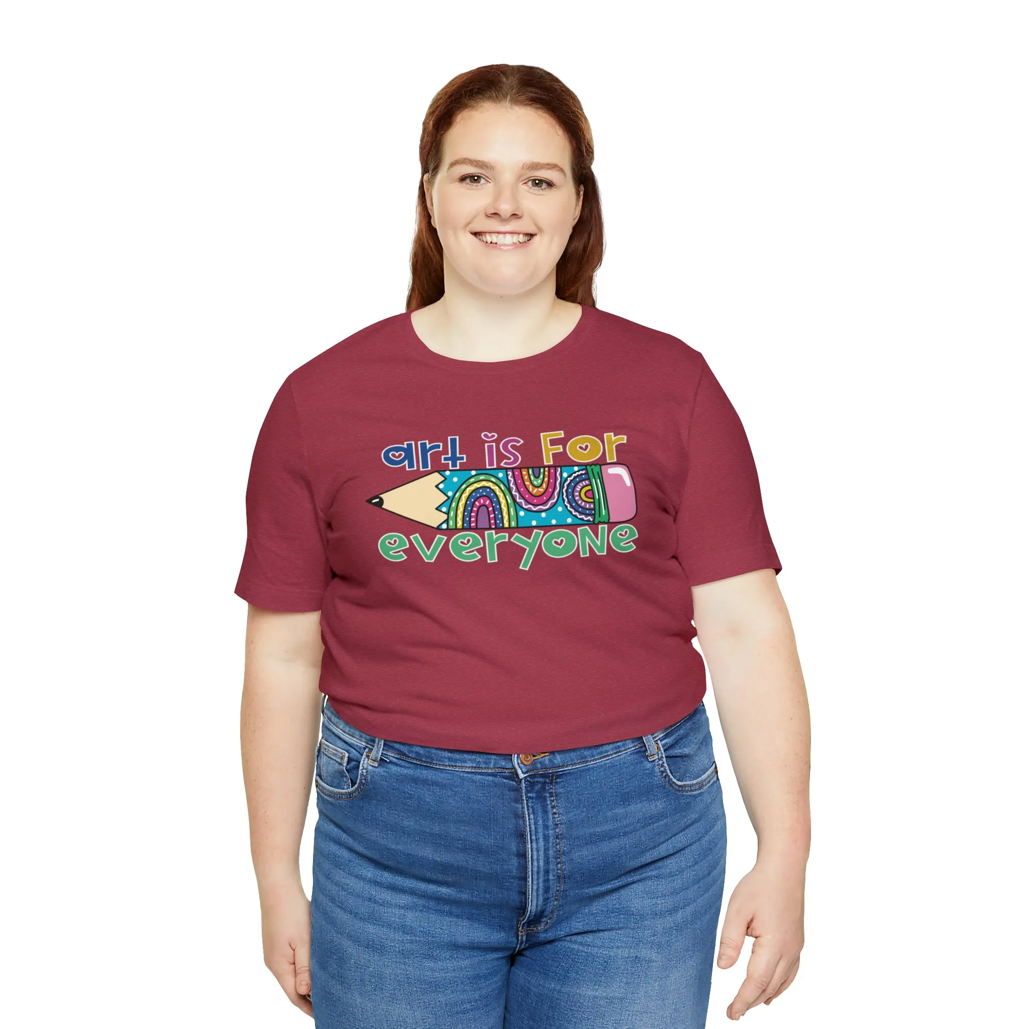 Art is for Everyone Unisex Jersey Short Sleeve Tee