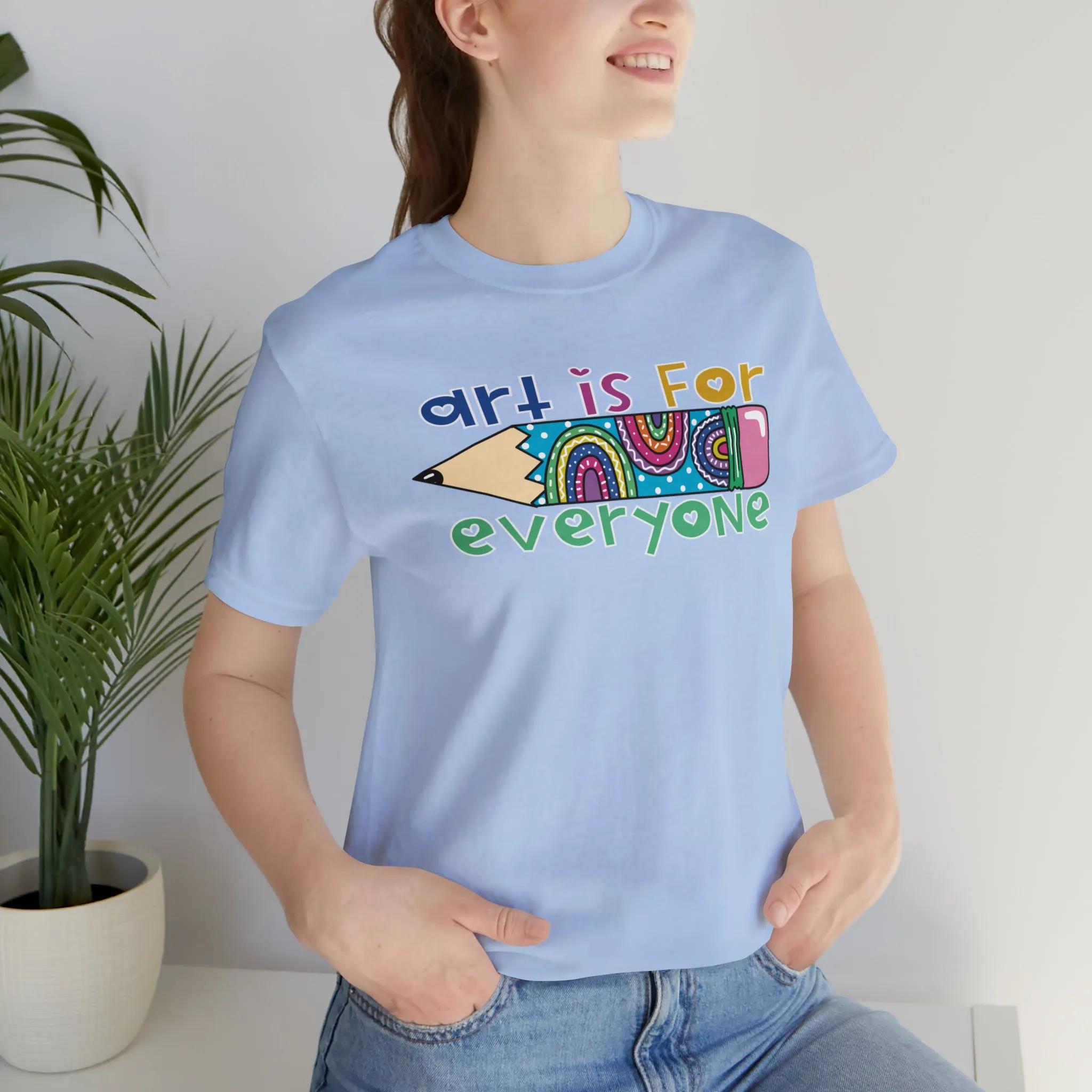 Art is for Everyone Unisex Jersey Short Sleeve Tee