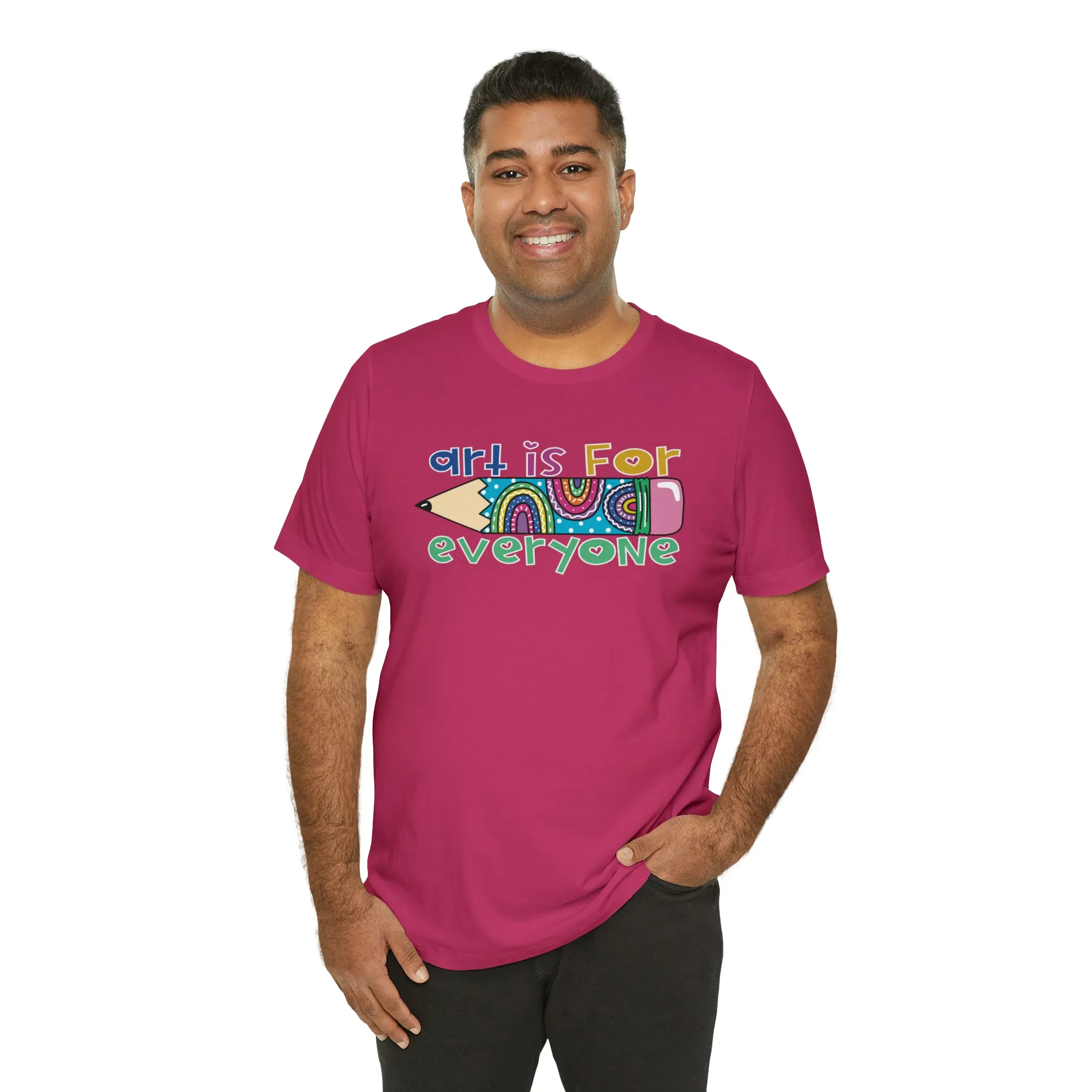 Art is for Everyone Unisex Jersey Short Sleeve Tee