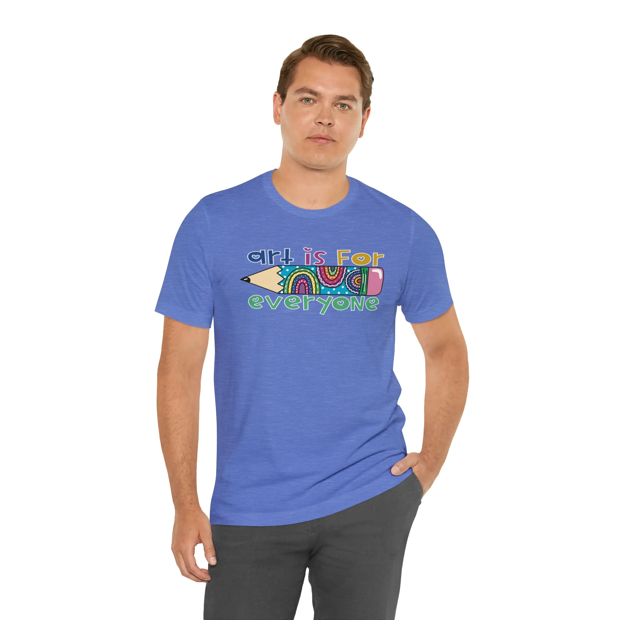 Art is for Everyone Unisex Jersey Short Sleeve Tee