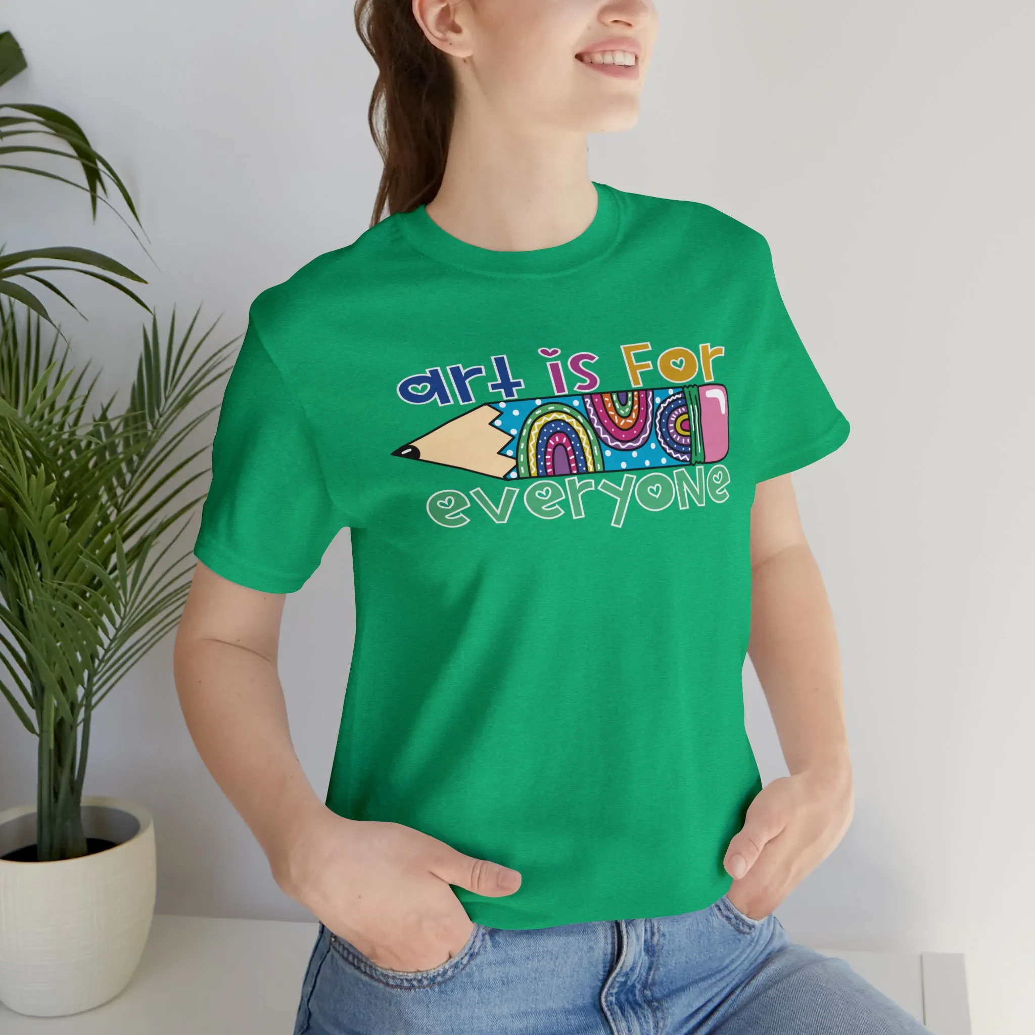 Art is for Everyone Unisex Jersey Short Sleeve Tee