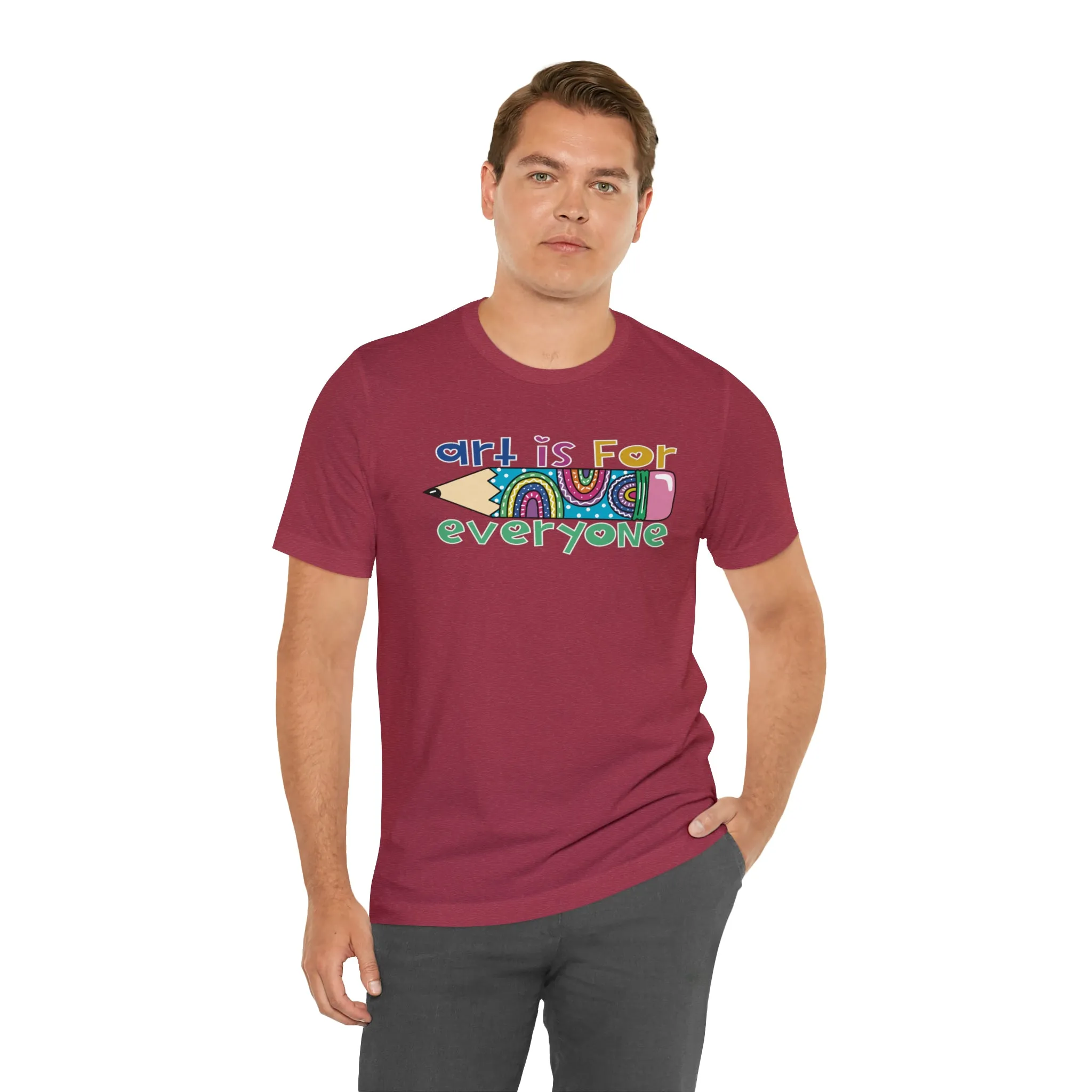 Art is for Everyone Unisex Jersey Short Sleeve Tee
