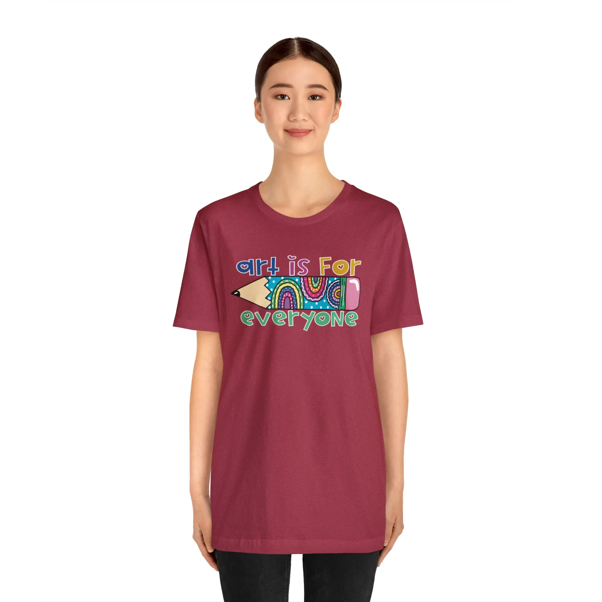 Art is for Everyone Unisex Jersey Short Sleeve Tee