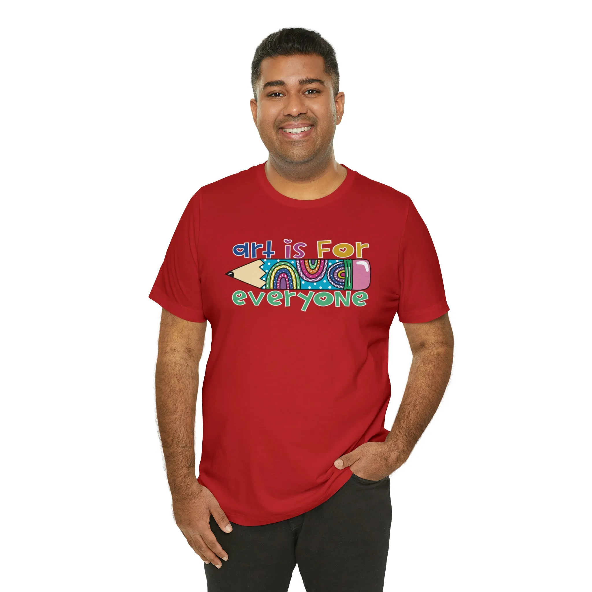 Art is for Everyone Unisex Jersey Short Sleeve Tee