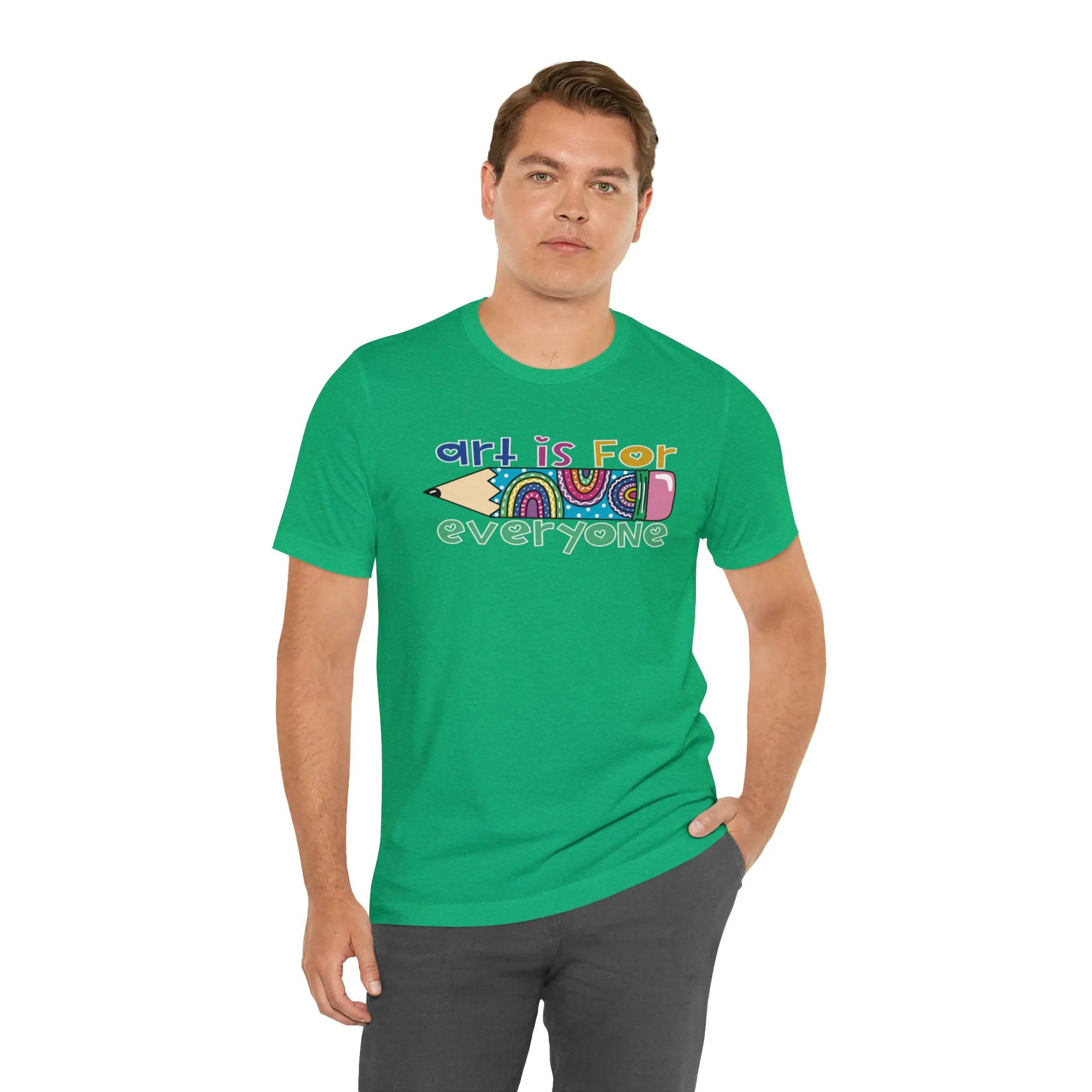 Art is for Everyone Unisex Jersey Short Sleeve Tee