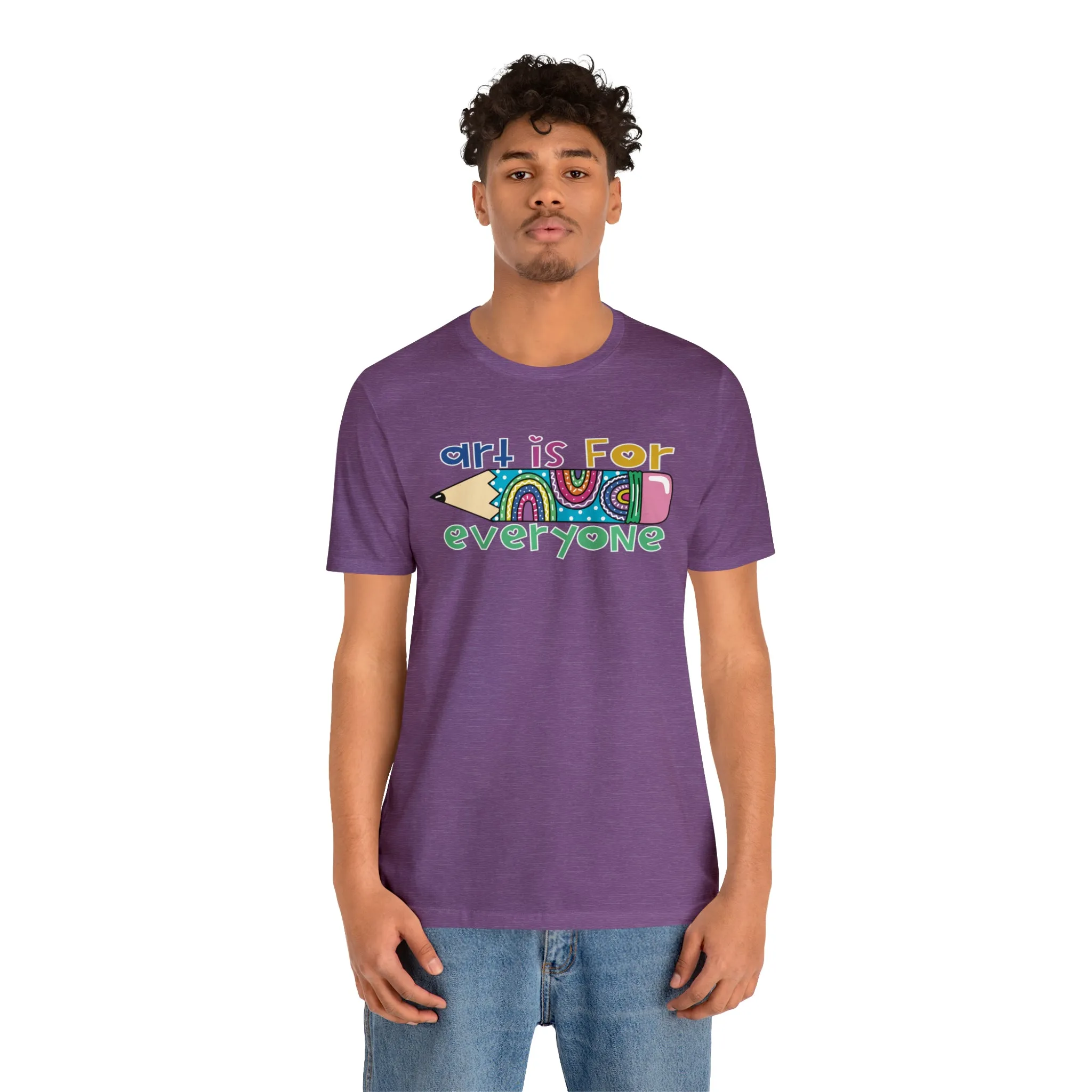 Art is for Everyone Unisex Jersey Short Sleeve Tee