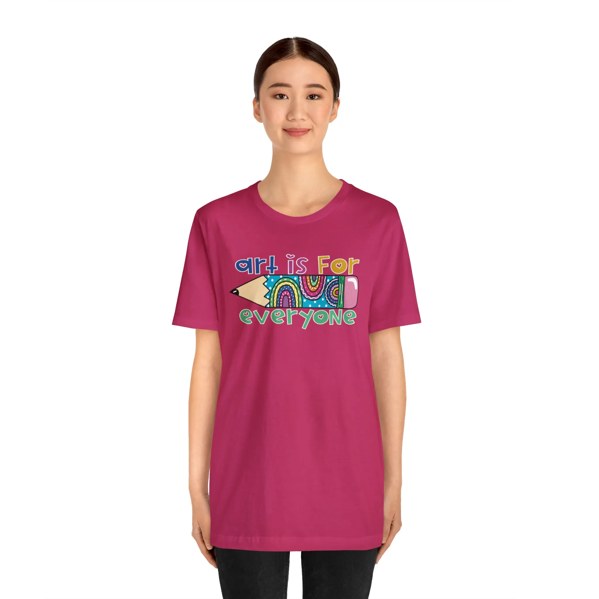 Art is for Everyone Unisex Jersey Short Sleeve Tee