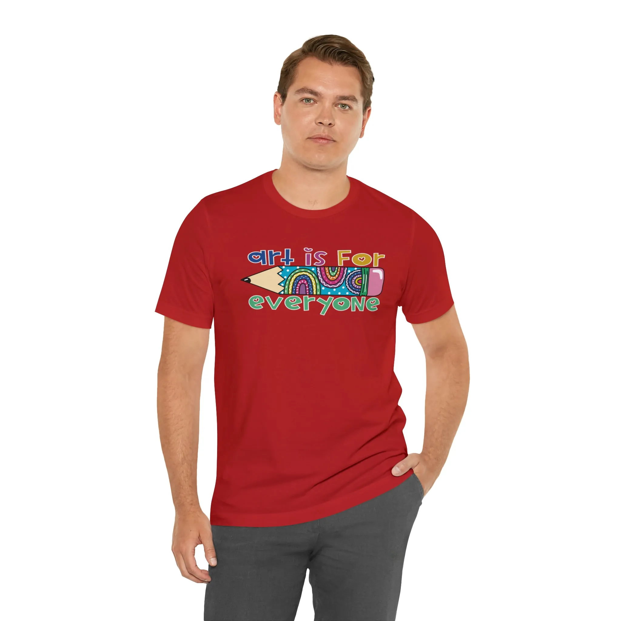 Art is for Everyone Unisex Jersey Short Sleeve Tee