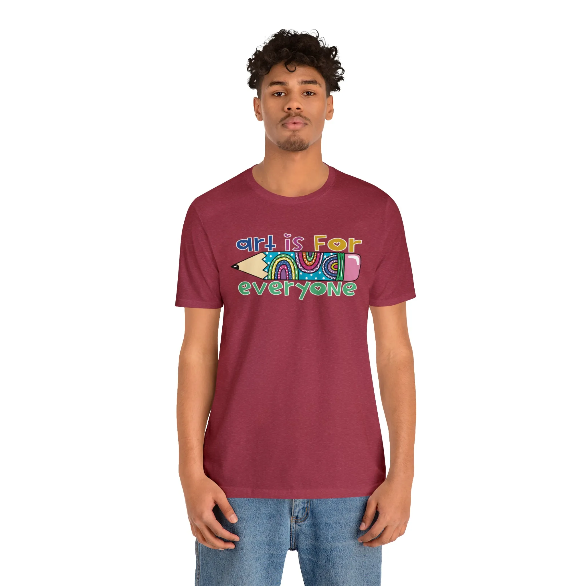 Art is for Everyone Unisex Jersey Short Sleeve Tee