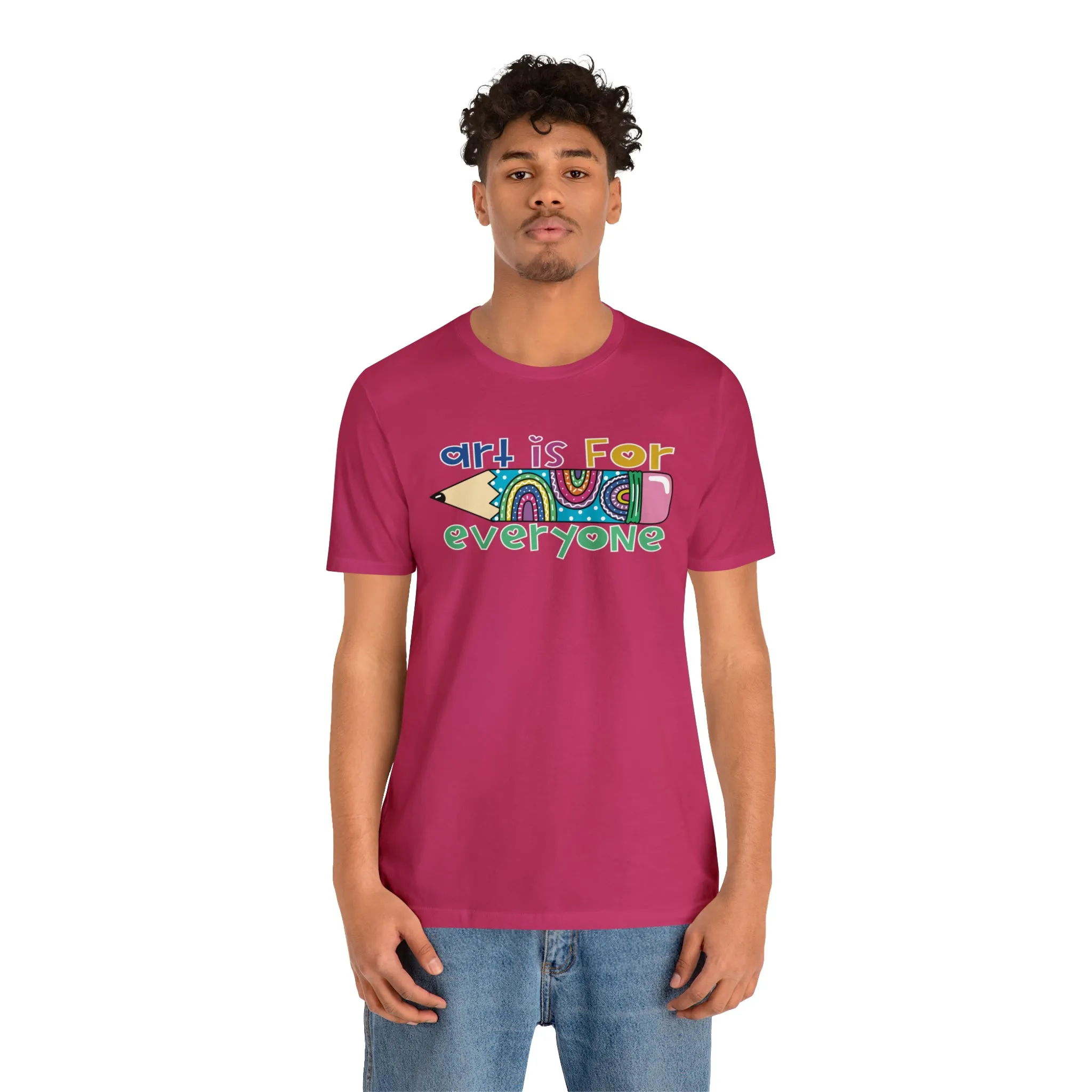 Art is for Everyone Unisex Jersey Short Sleeve Tee