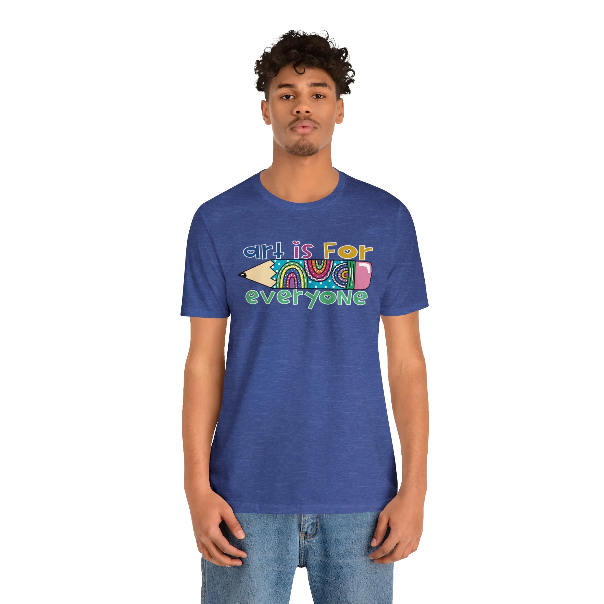 Art is for Everyone Unisex Jersey Short Sleeve Tee