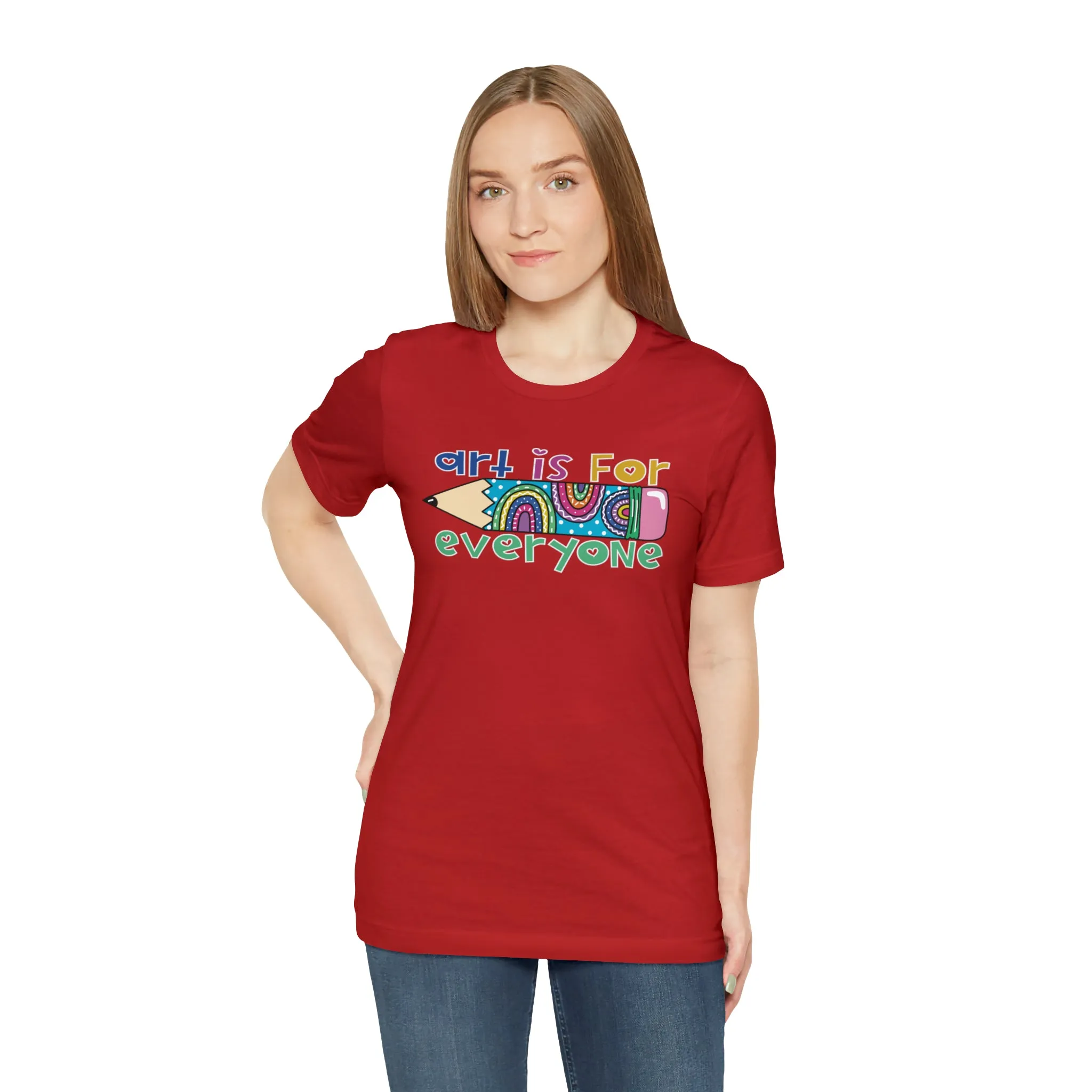 Art is for Everyone Unisex Jersey Short Sleeve Tee