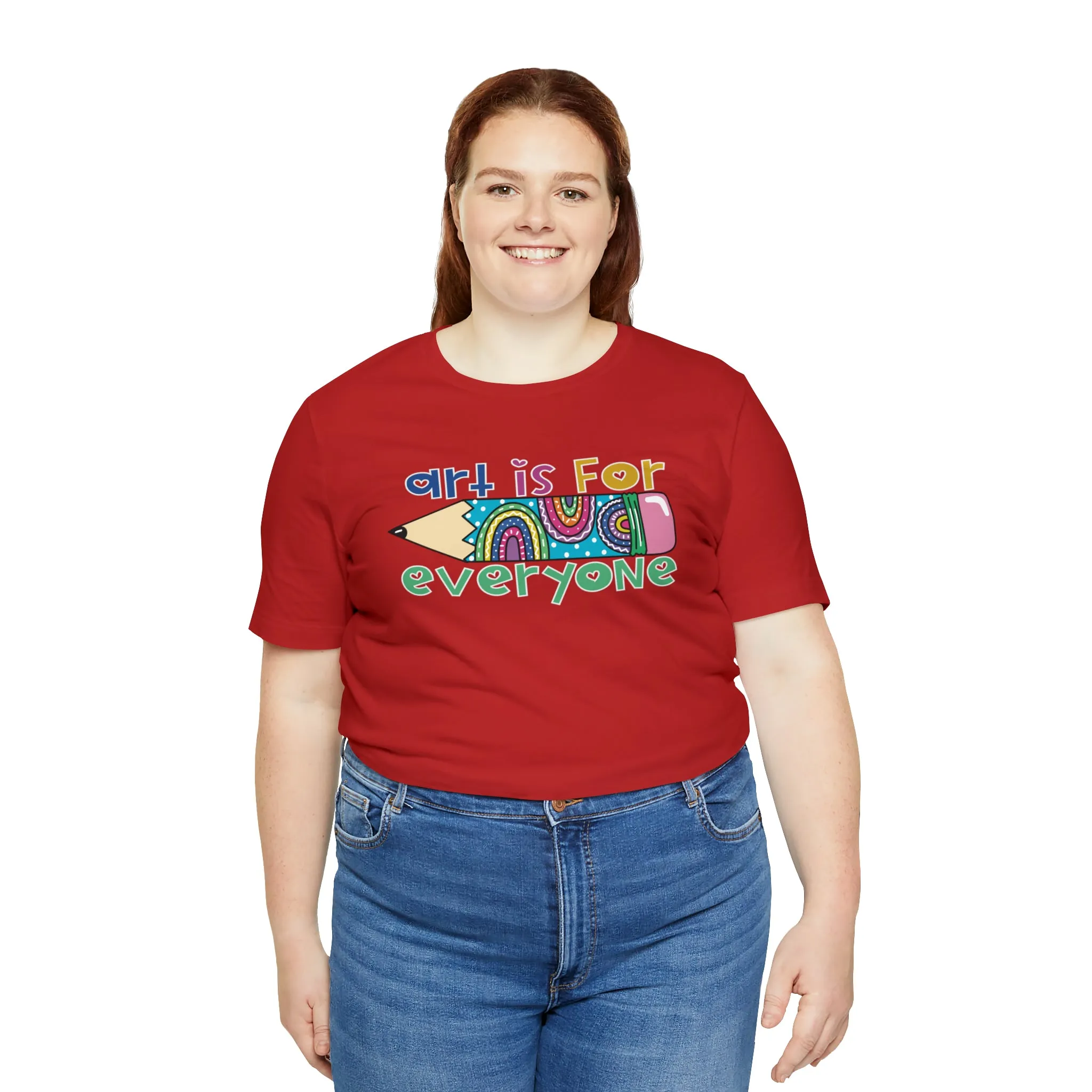 Art is for Everyone Unisex Jersey Short Sleeve Tee