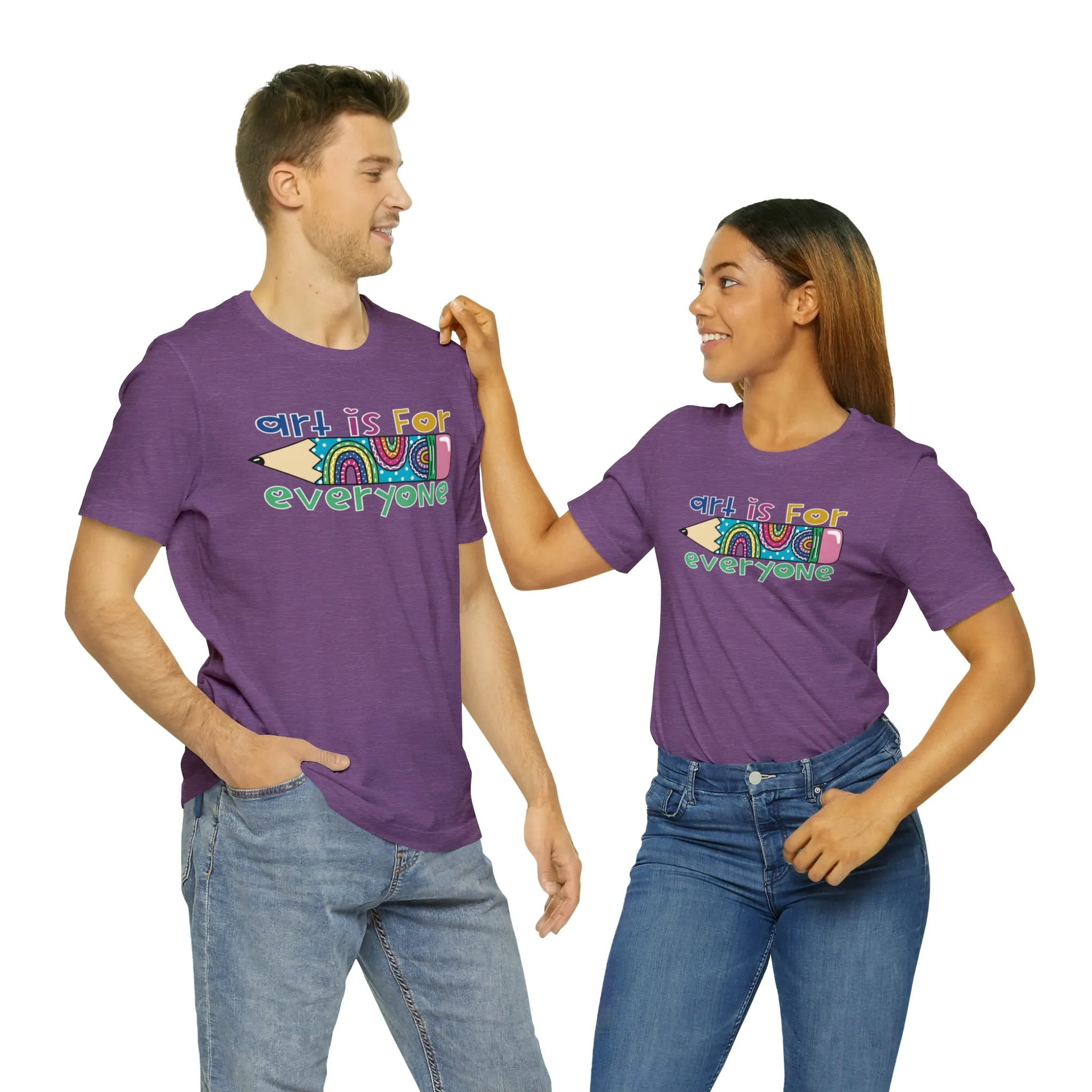 Art is for Everyone Unisex Jersey Short Sleeve Tee