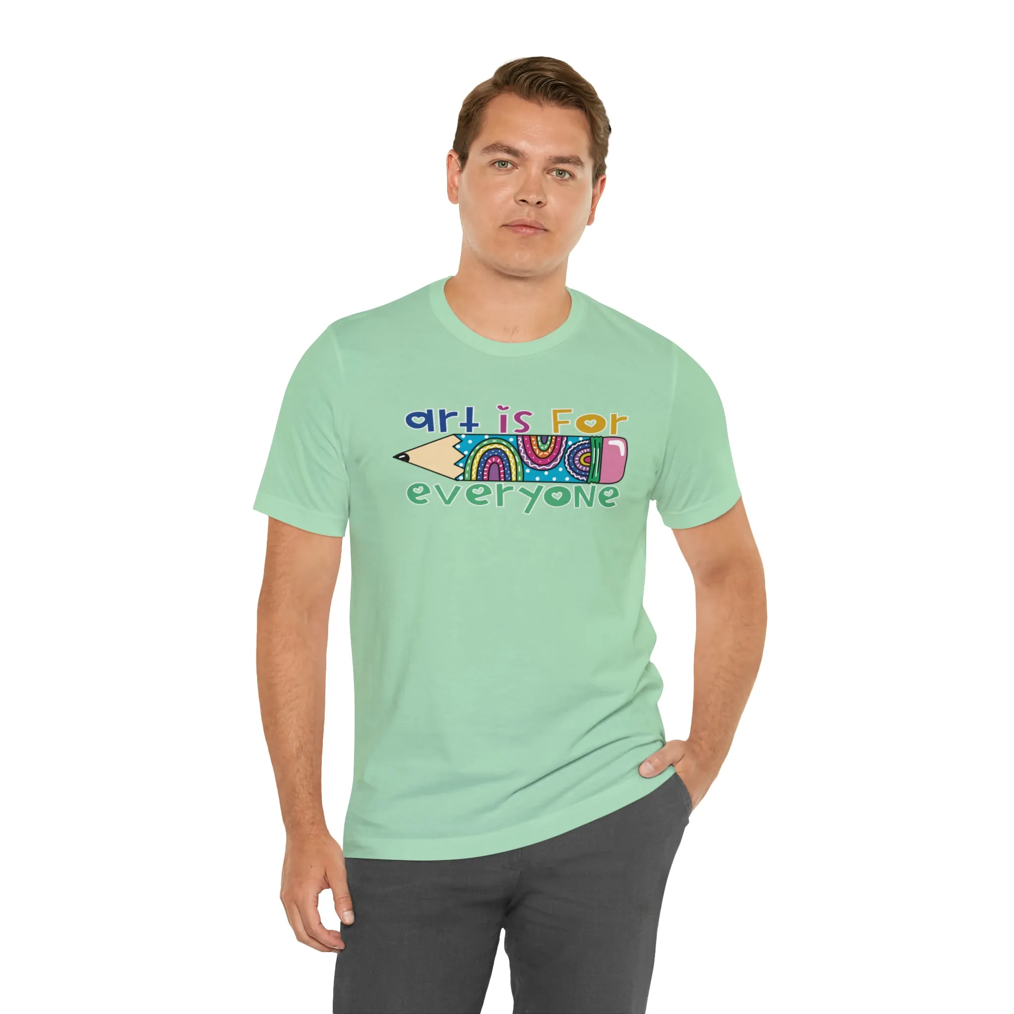 Art is for Everyone Unisex Jersey Short Sleeve Tee