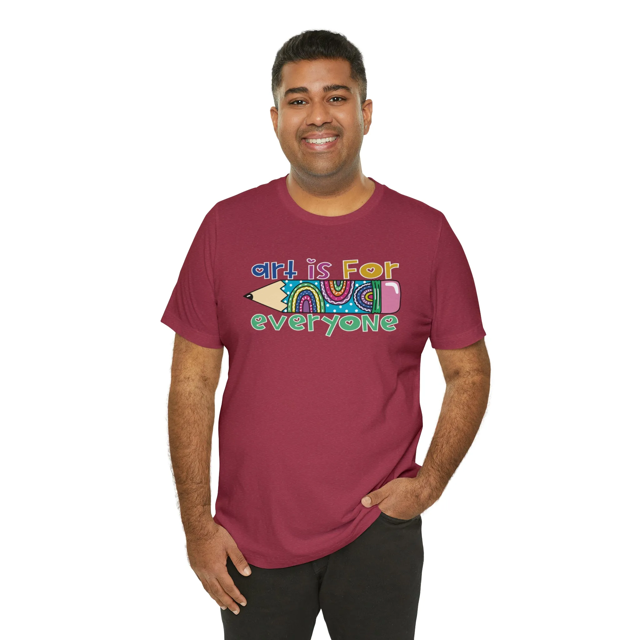 Art is for Everyone Unisex Jersey Short Sleeve Tee