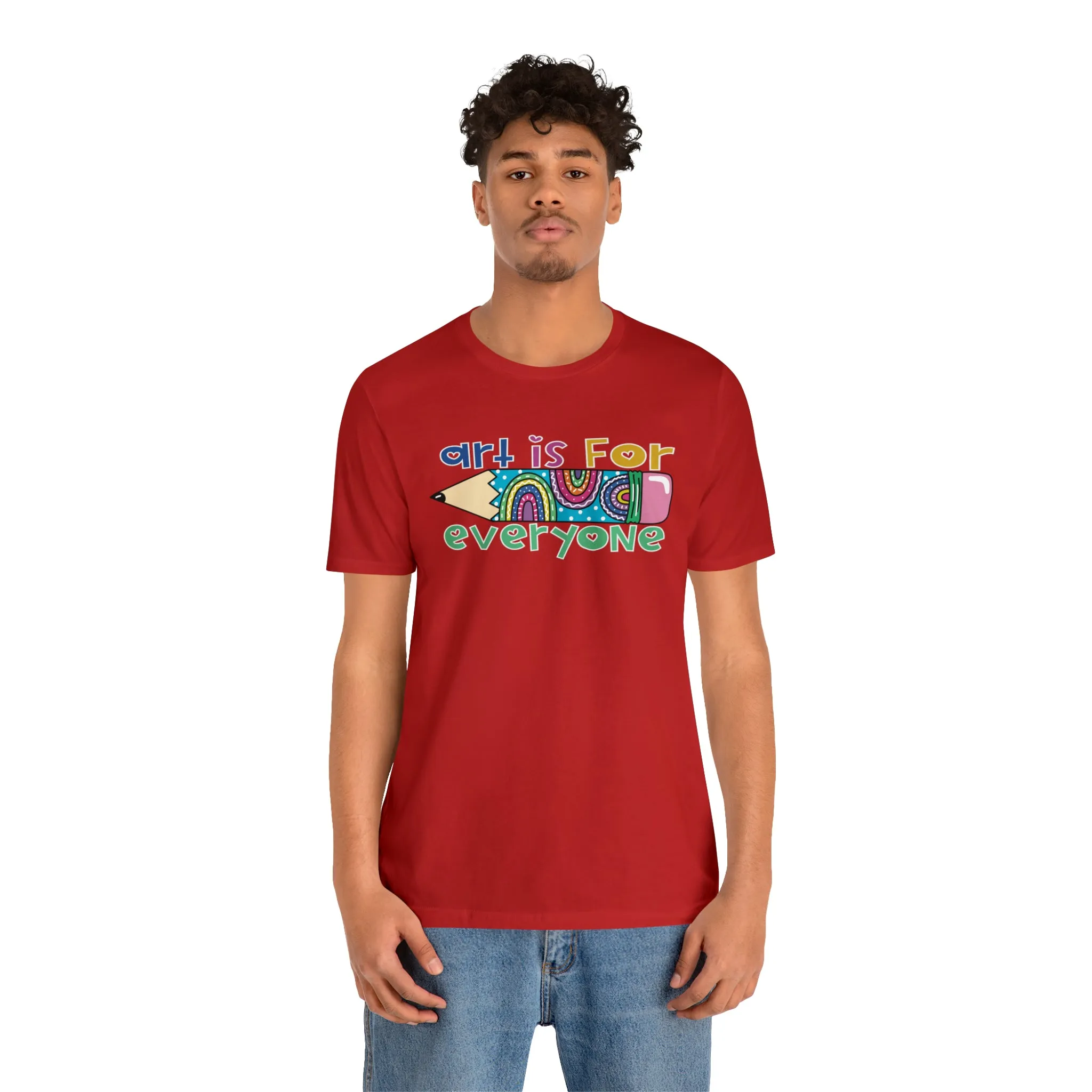 Art is for Everyone Unisex Jersey Short Sleeve Tee