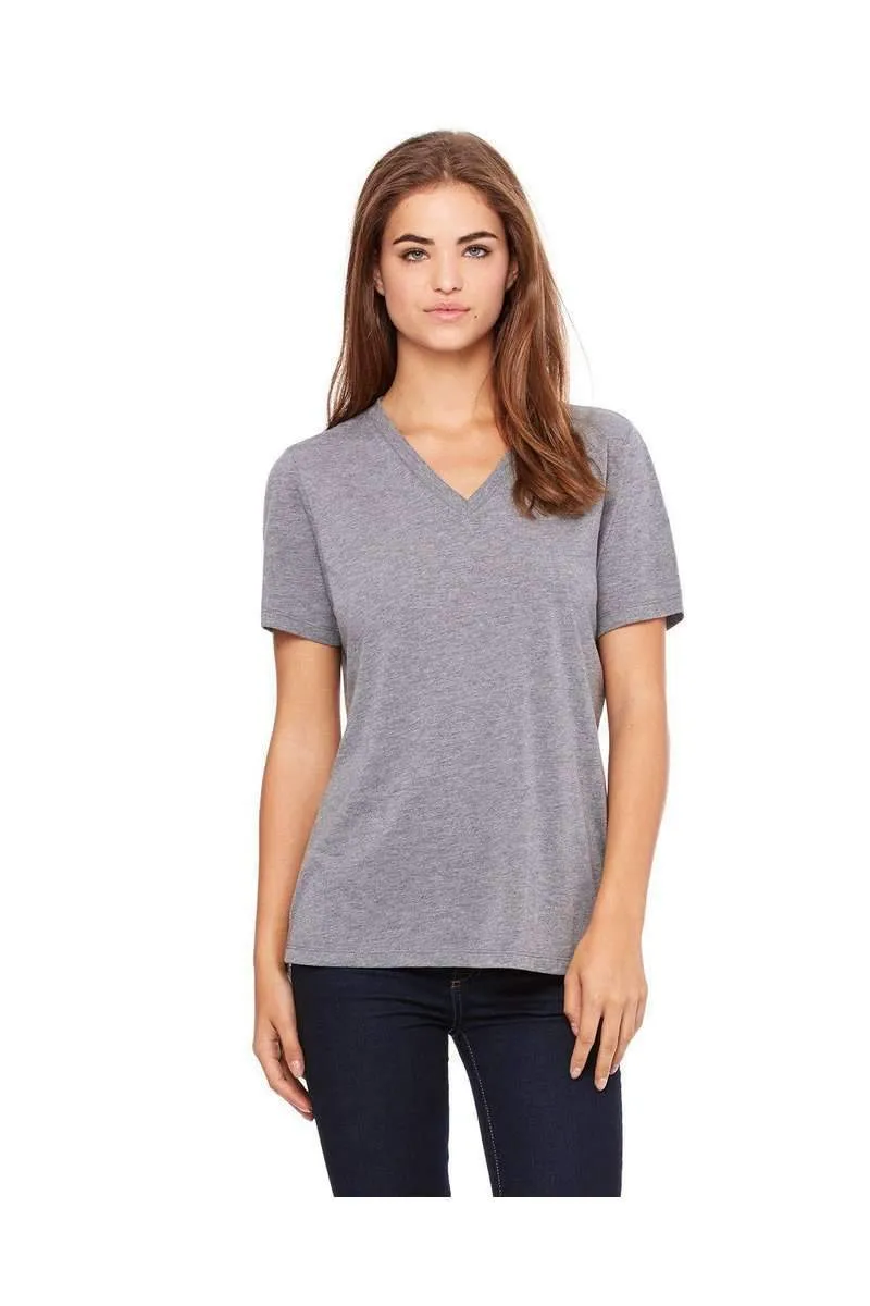 Bella Canvas 6405: Ladies' Relaxed Jersey Short-Sleeve V-Neck T-Shirt