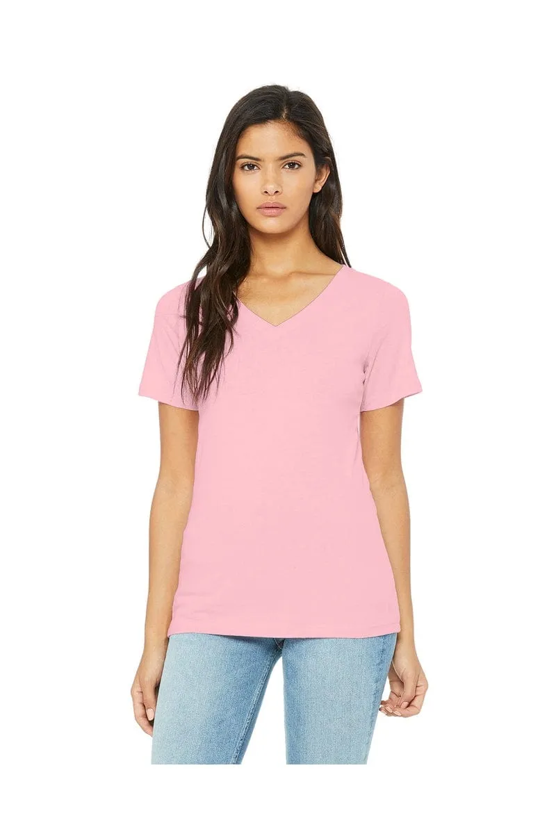 Bella Canvas 6405: Ladies' Relaxed Jersey Short-Sleeve V-Neck T-Shirt