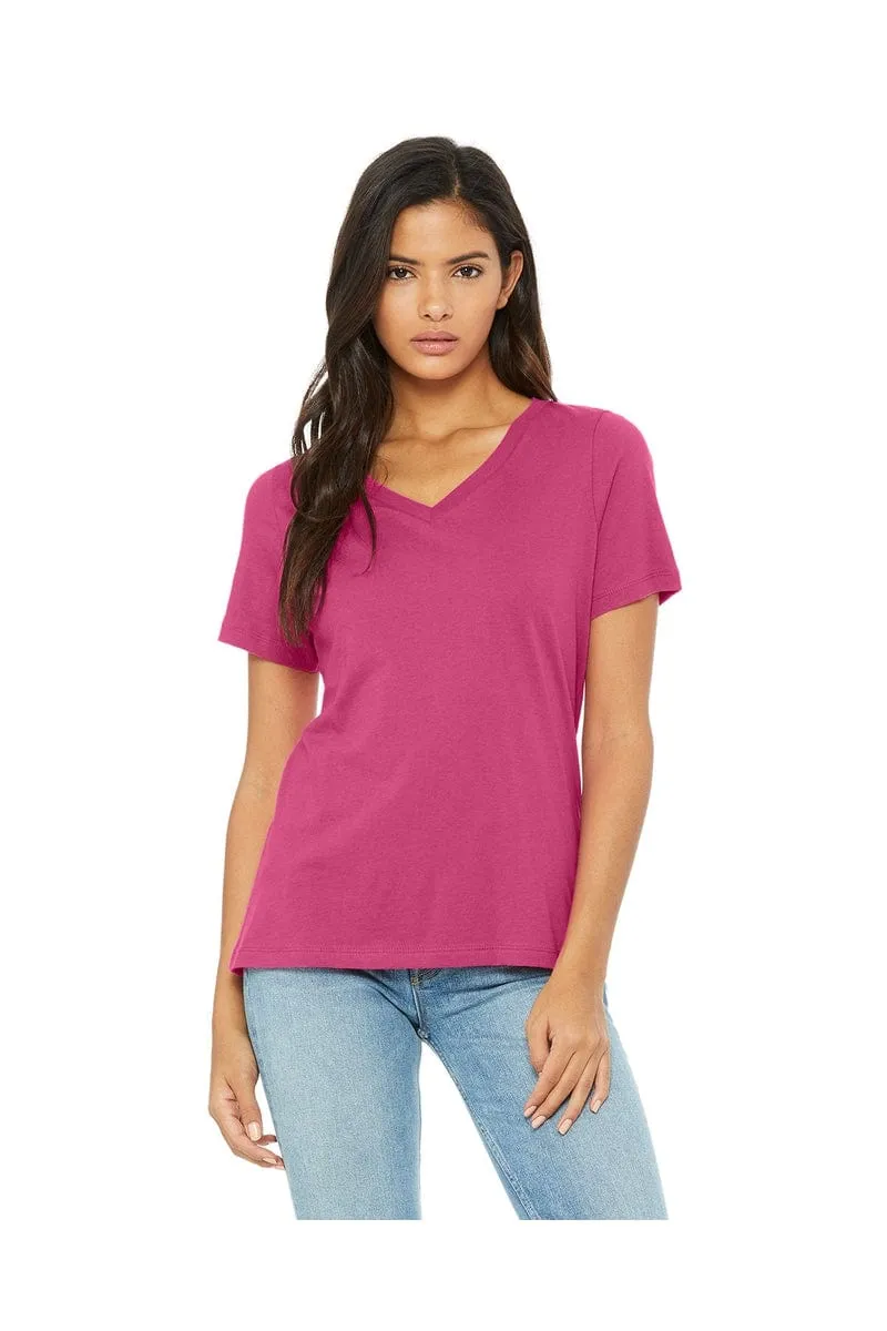 Bella Canvas 6405: Ladies' Relaxed Jersey Short-Sleeve V-Neck T-Shirt