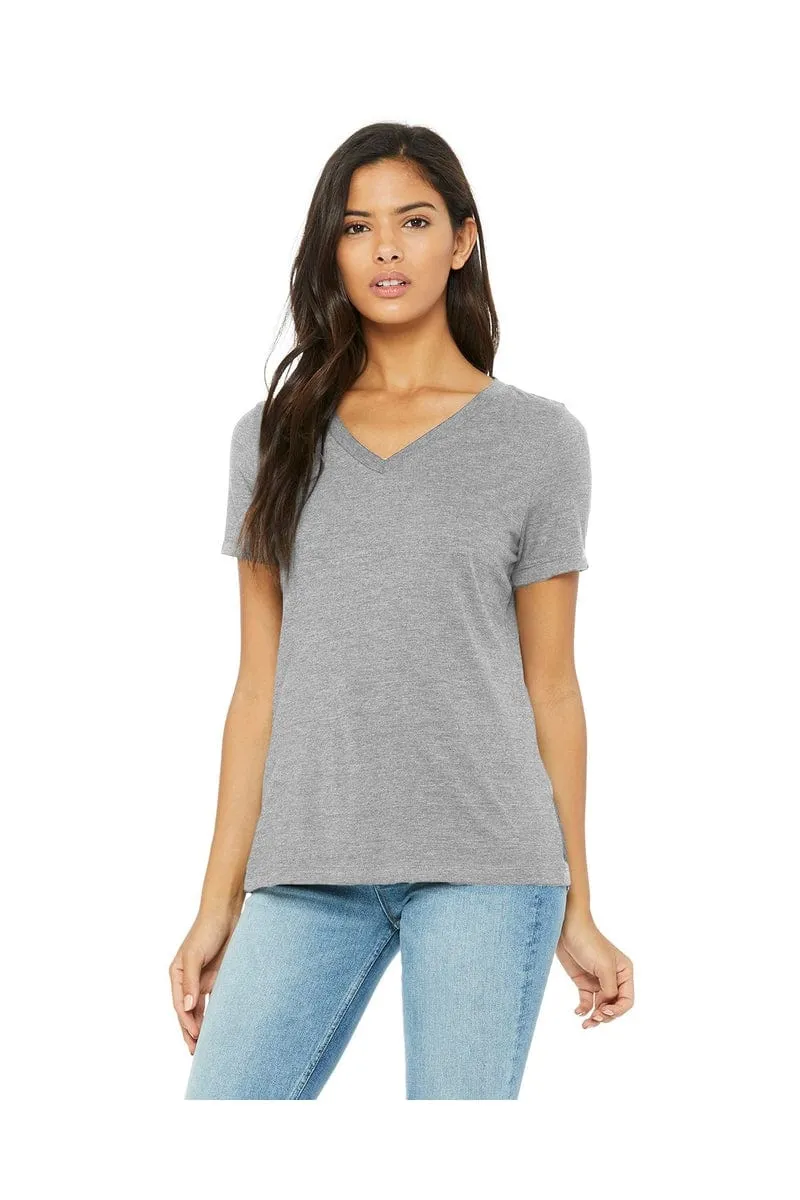 Bella Canvas 6405: Ladies' Relaxed Jersey Short-Sleeve V-Neck T-Shirt