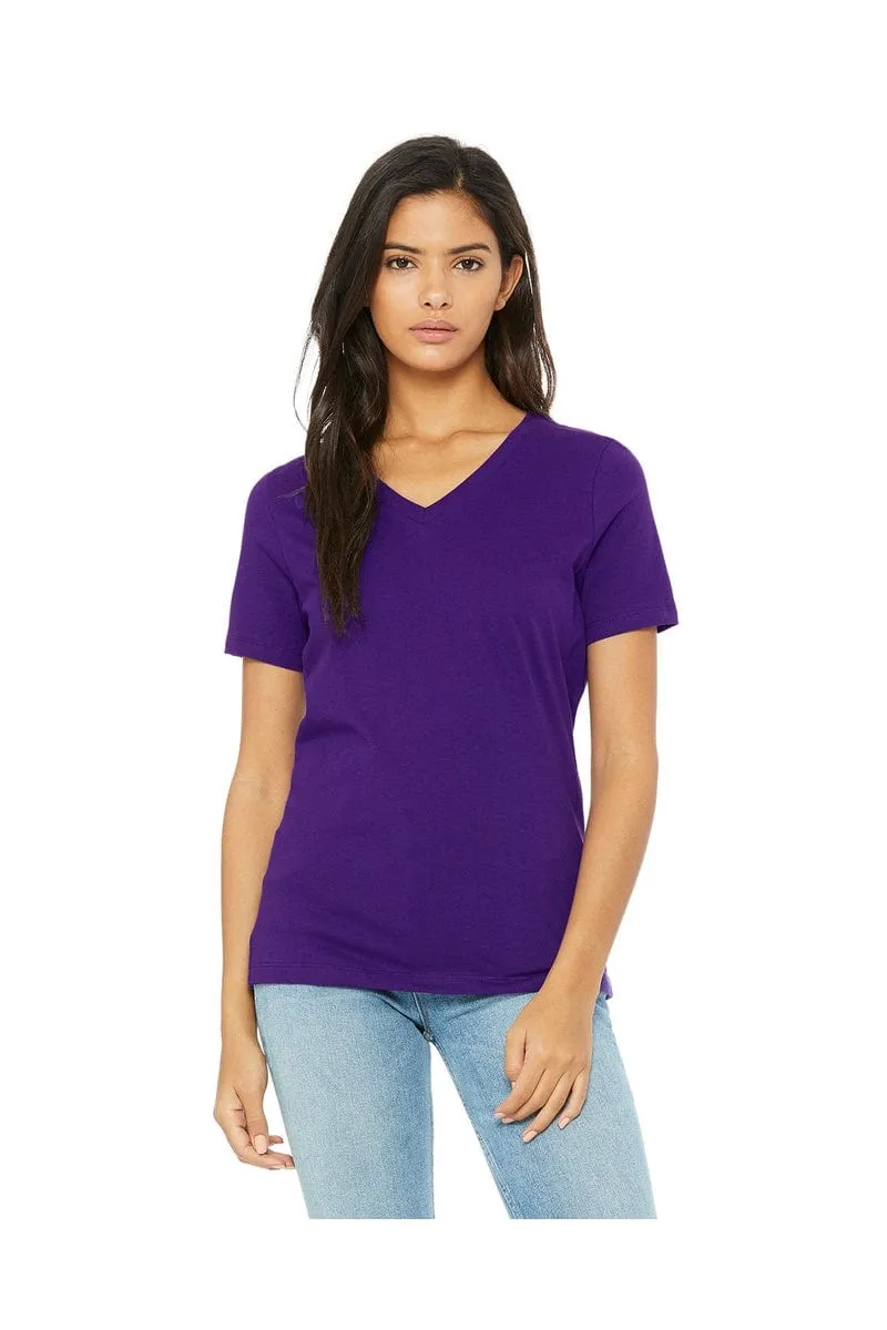 Bella Canvas 6405: Ladies' Relaxed Jersey Short-Sleeve V-Neck T-Shirt