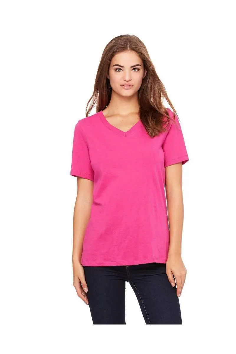 Bella Canvas 6405: Ladies' Relaxed Jersey Short-Sleeve V-Neck T-Shirt