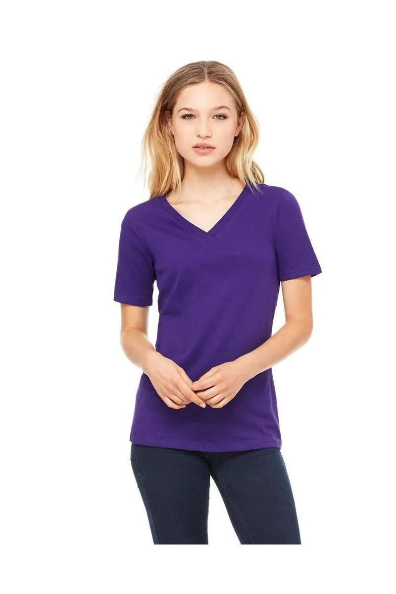 Bella Canvas 6405: Ladies' Relaxed Jersey Short-Sleeve V-Neck T-Shirt