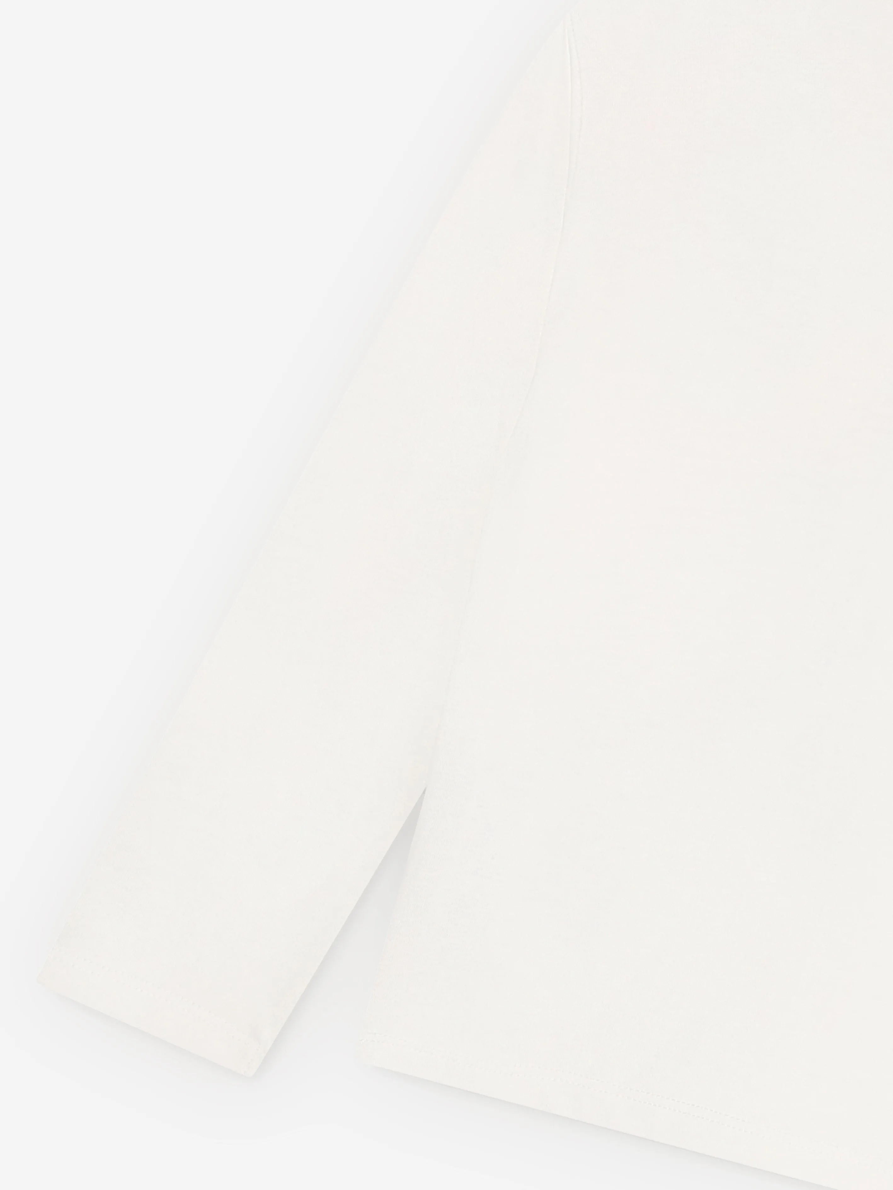 Billieblush Girls Long Sleeve Heart T-Shirt in Ivory