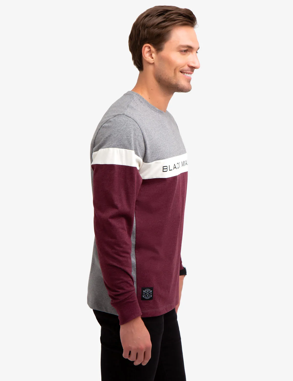 BLACK MALLET LONG SLEEVE SHIRT